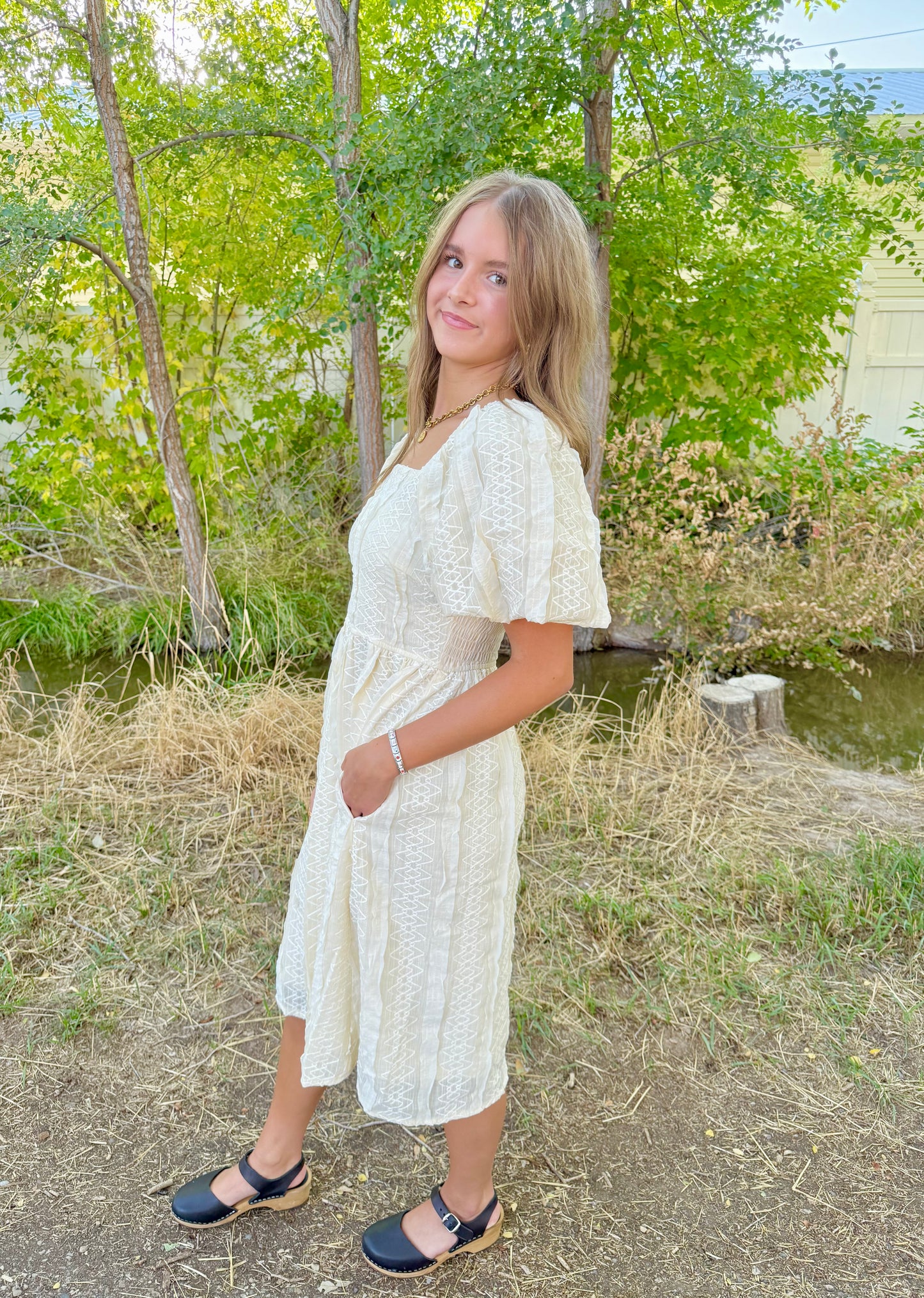 Stella Cream Dress