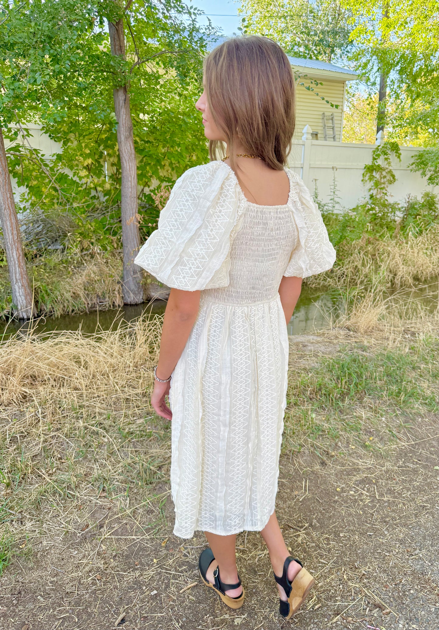 Stella Cream Dress