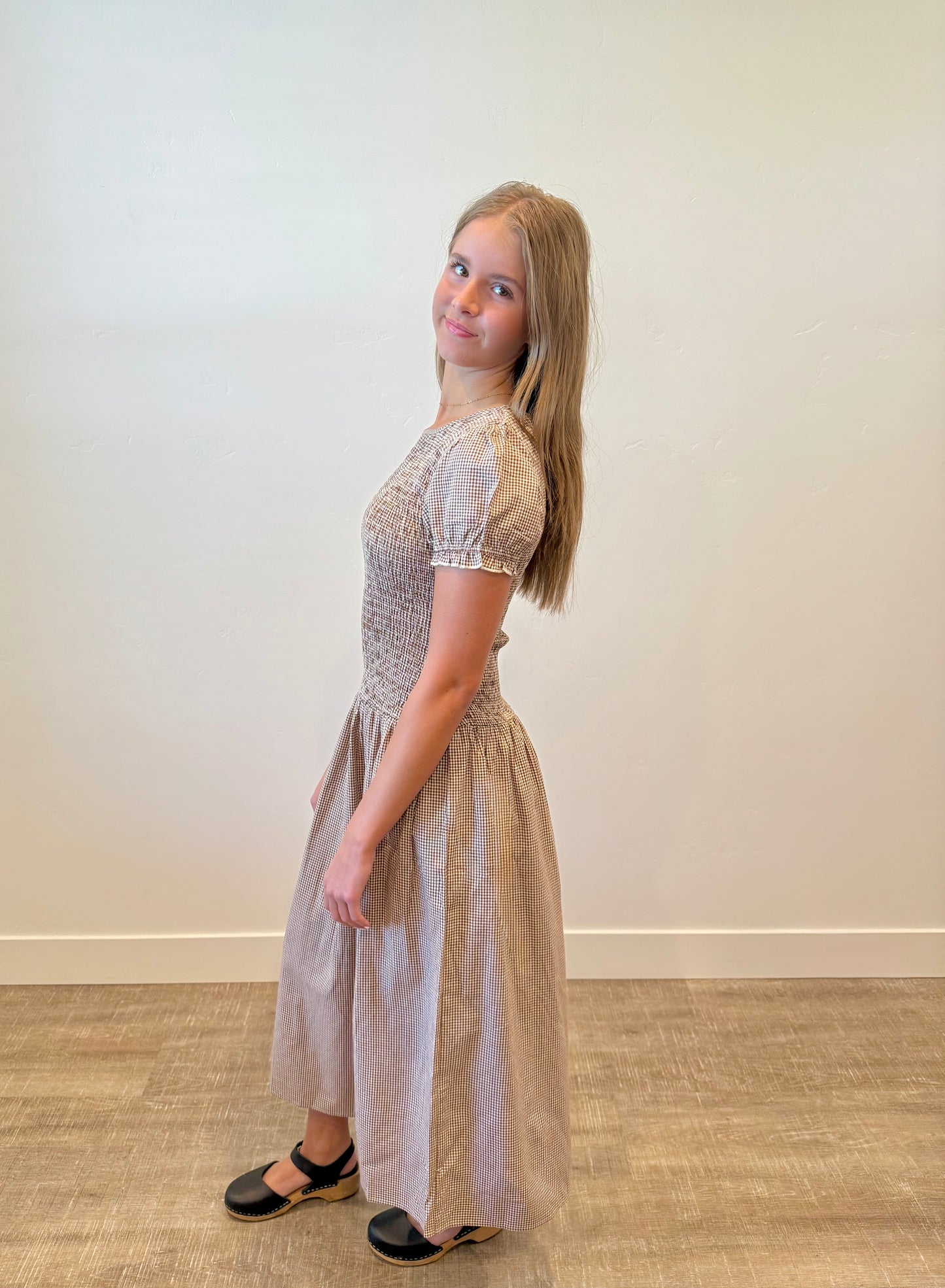Alyssa Gingham Dress