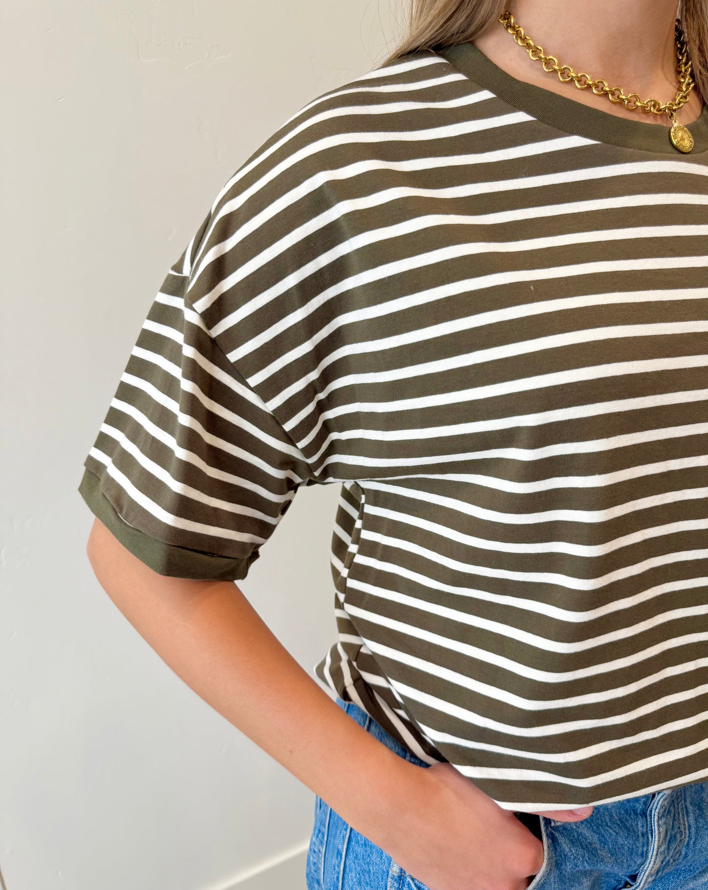 Stevie Striped Top