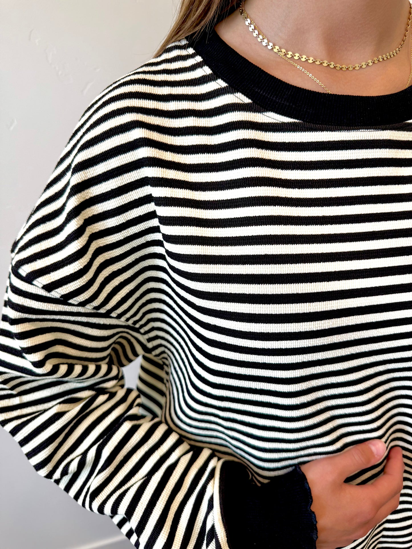 Camille Striped Top