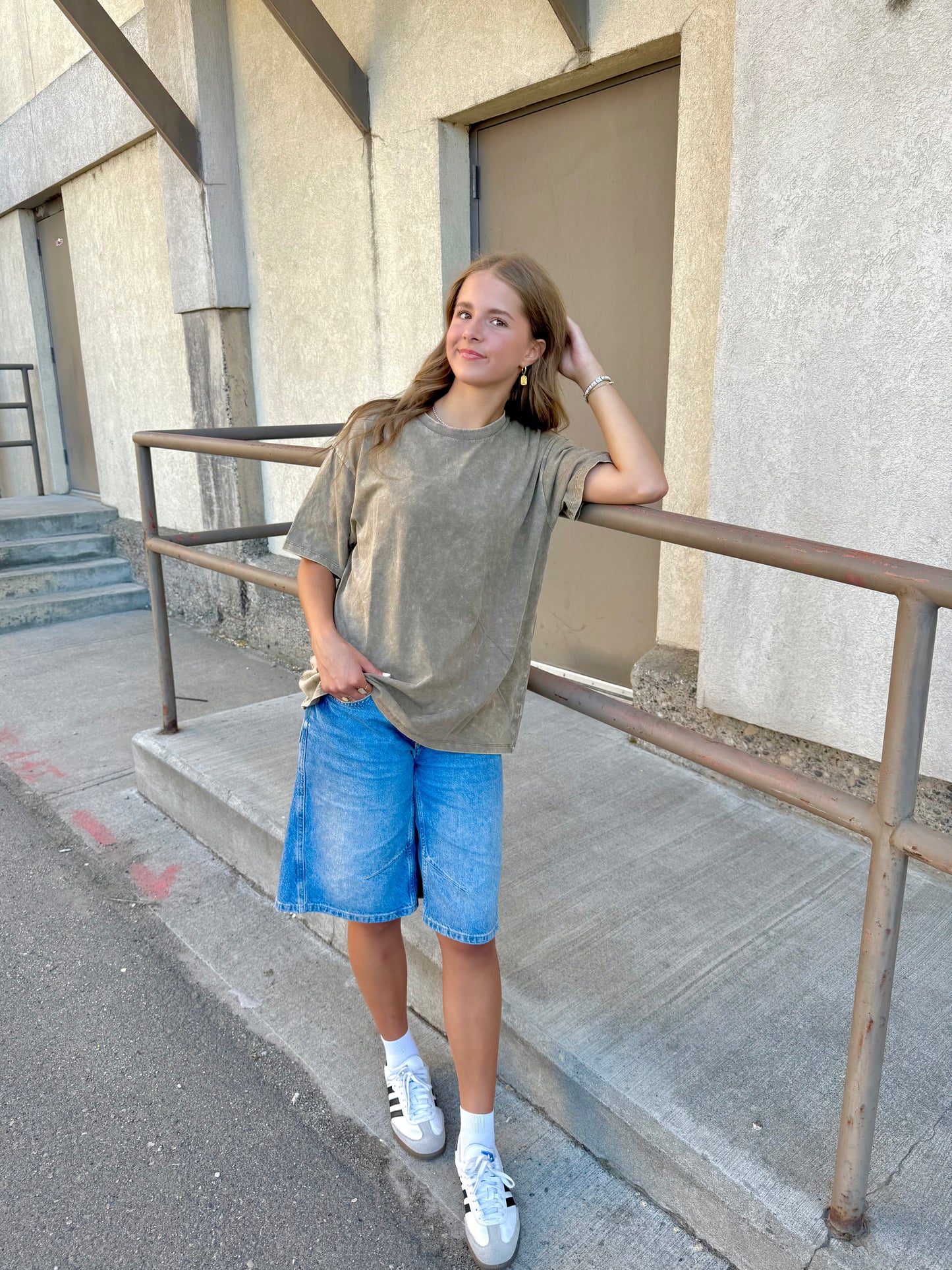 Ledger Acid Wash Top