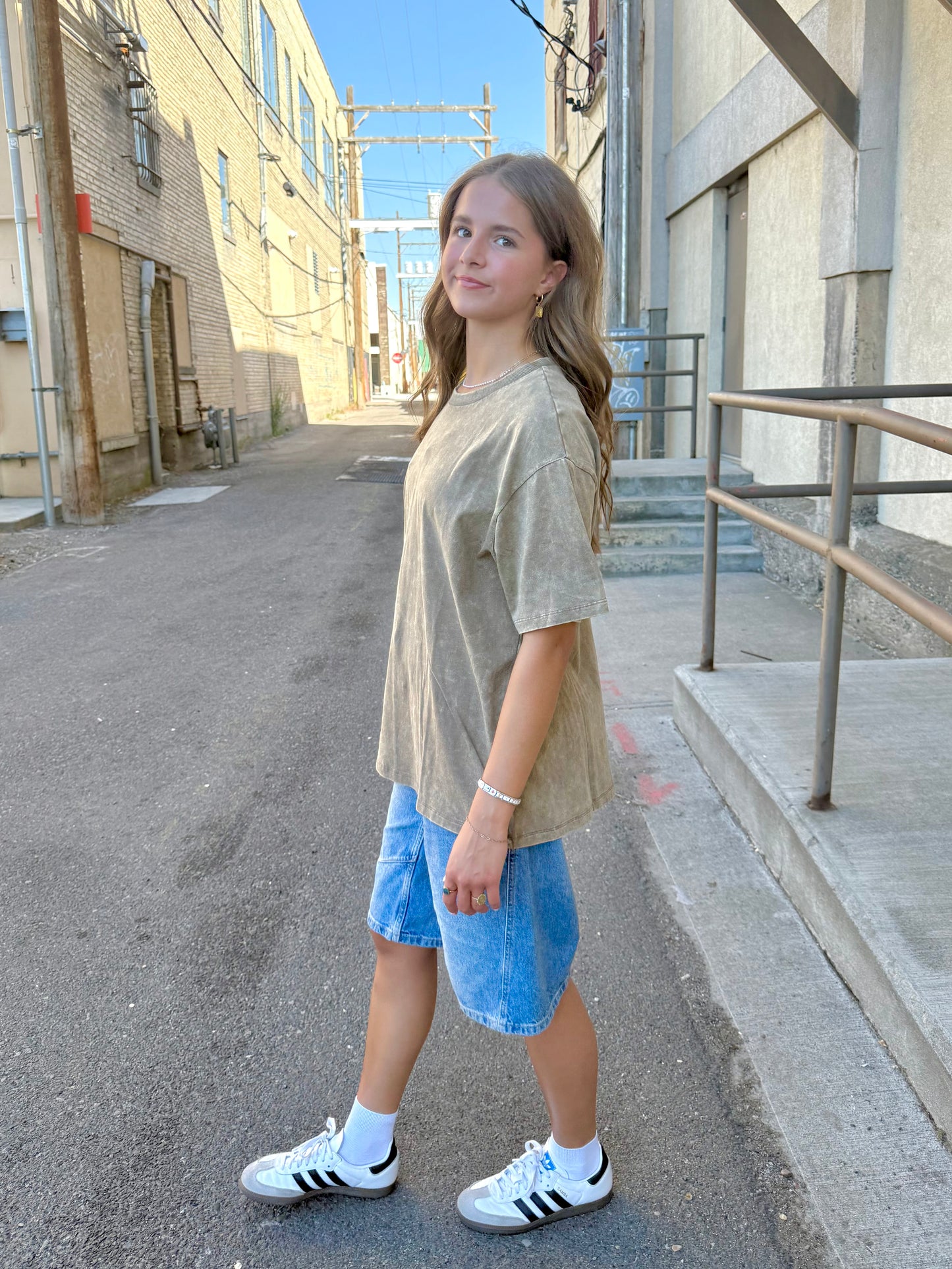 Ledger Acid Wash Top