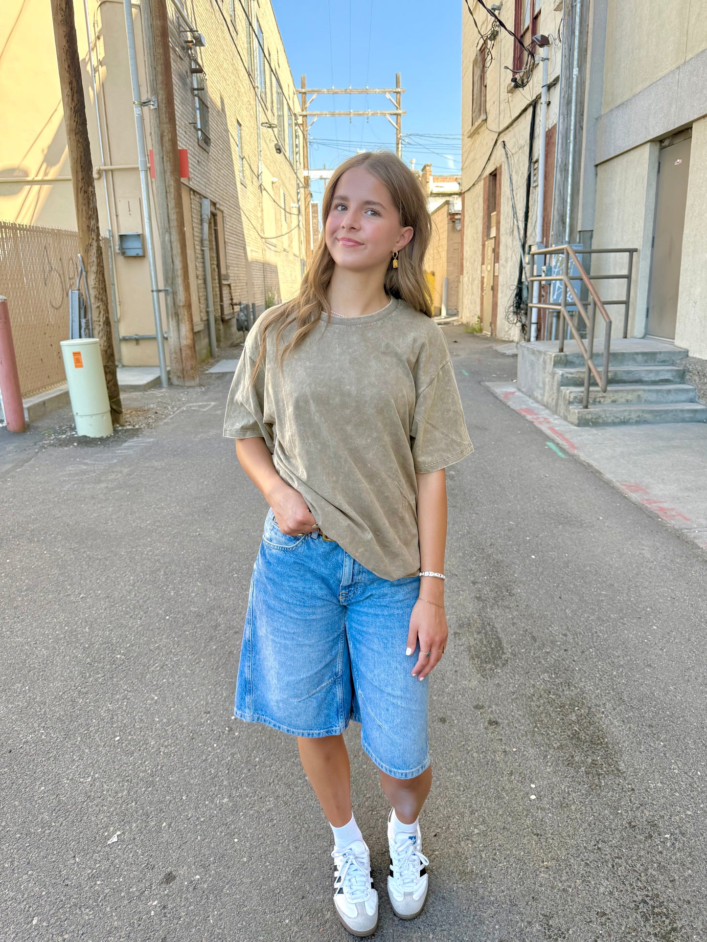 Ledger Acid Wash Top