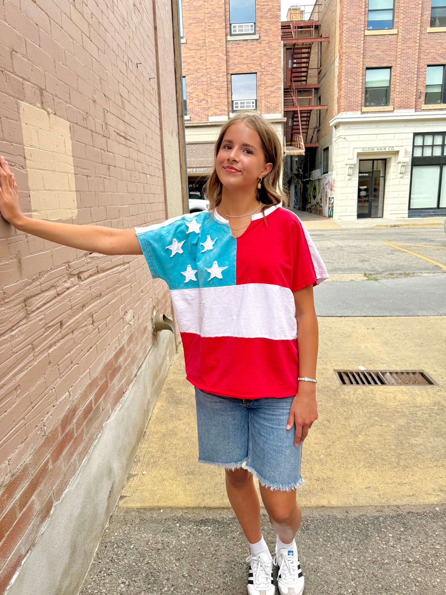 Liberty Stars and Stripes Top