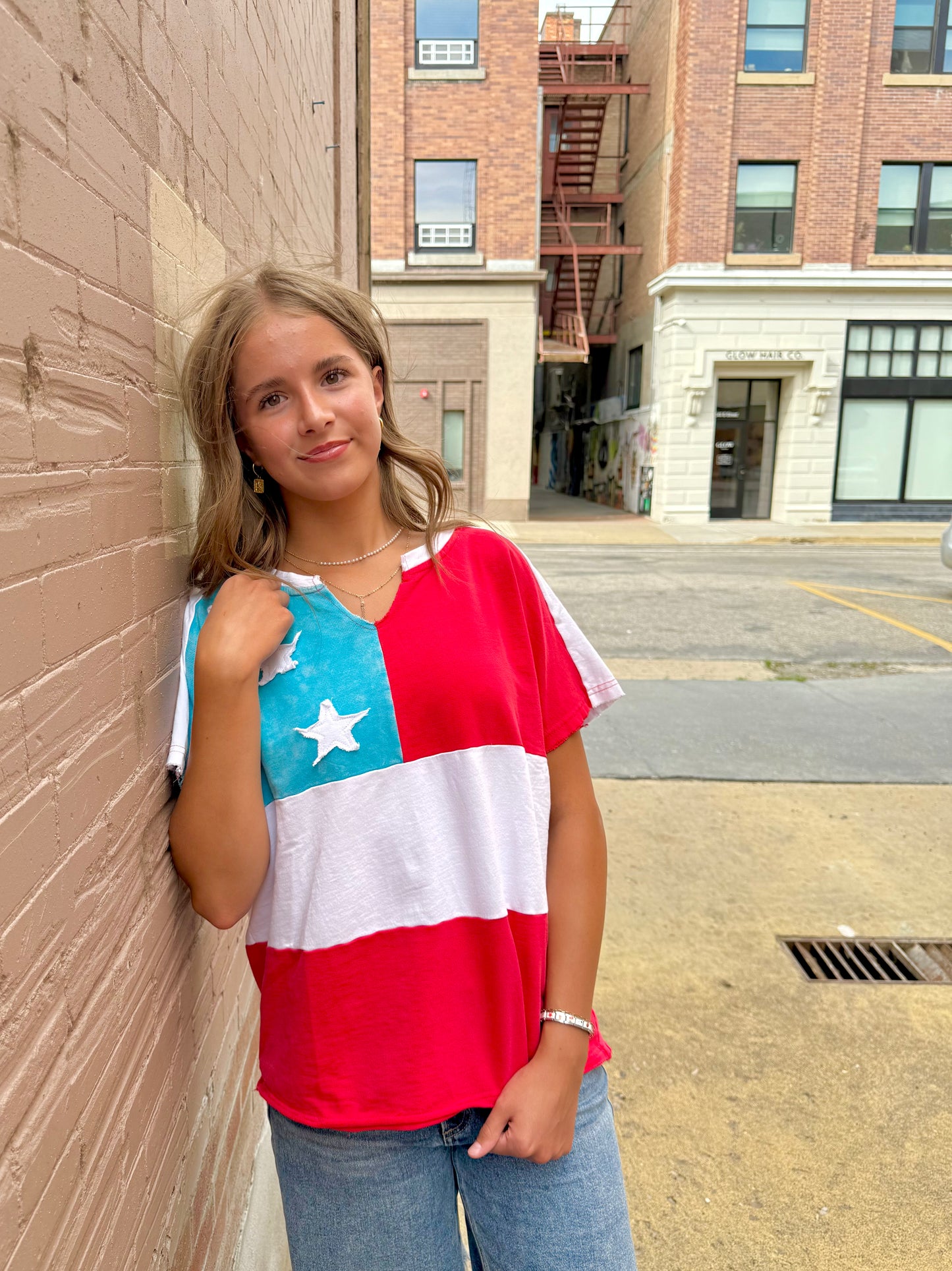 Liberty Stars and Stripes Top