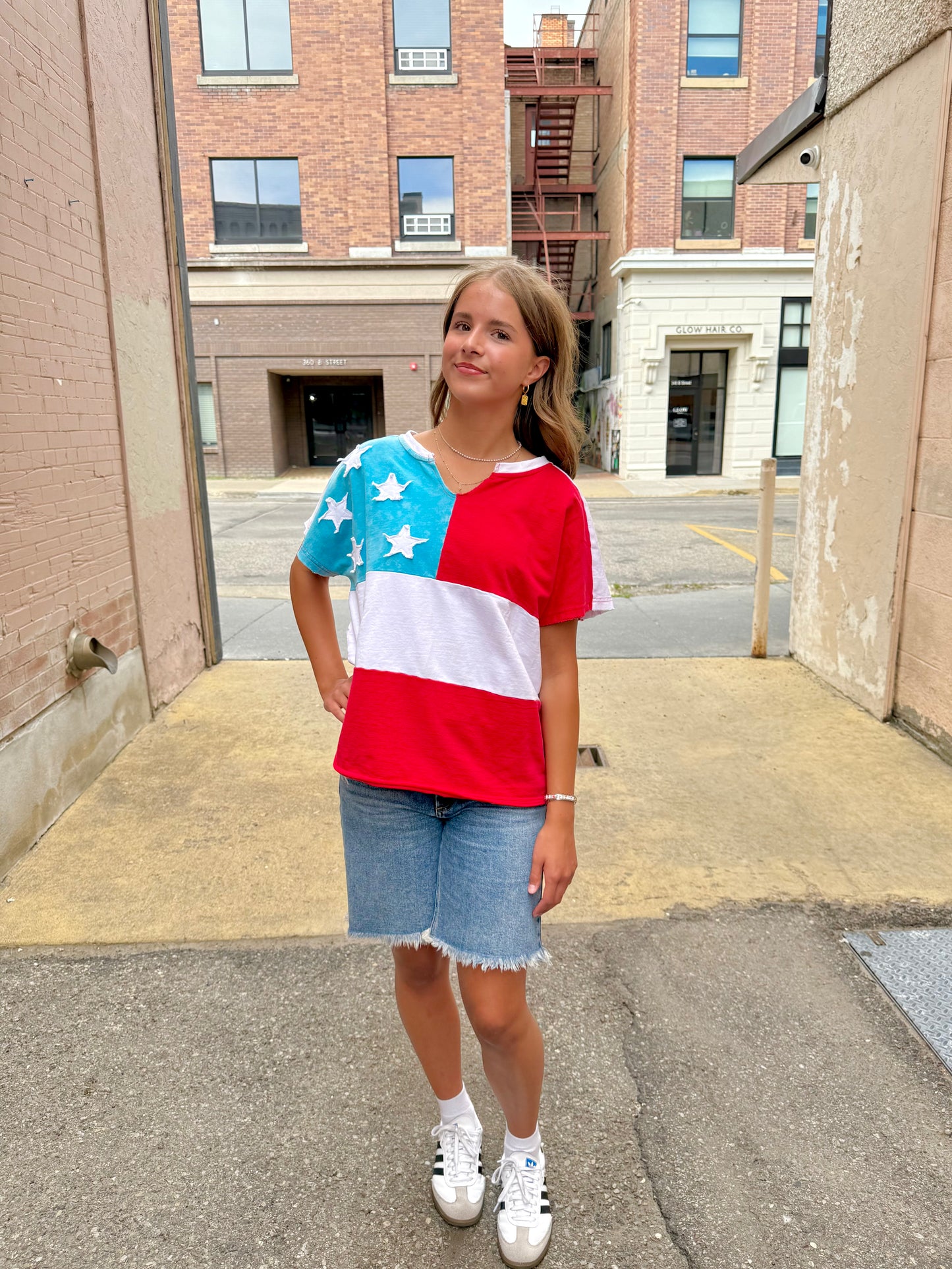 Liberty Stars and Stripes Top