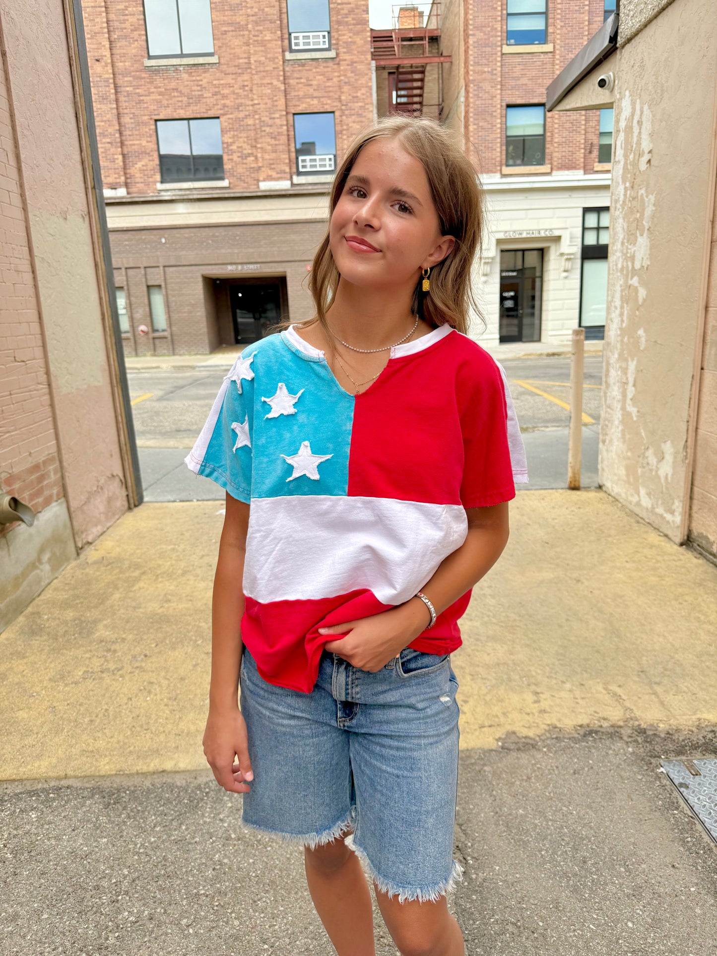 Liberty Stars and Stripes Top
