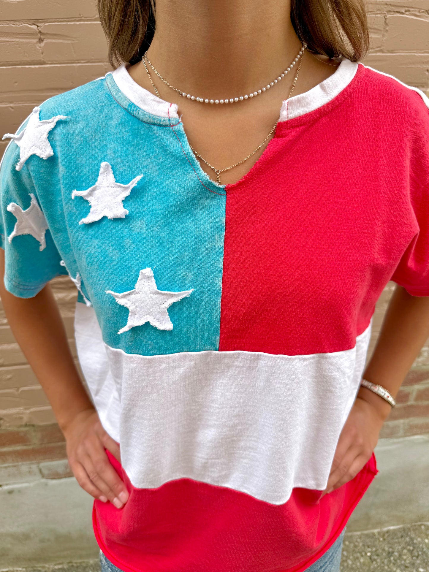 Liberty Stars and Stripes Top