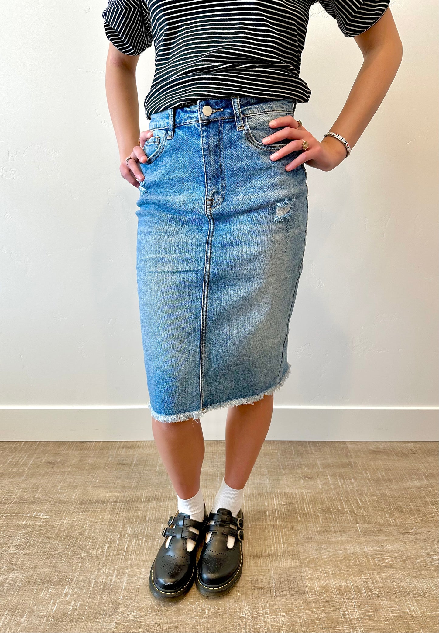 Brixton Denim Skirt