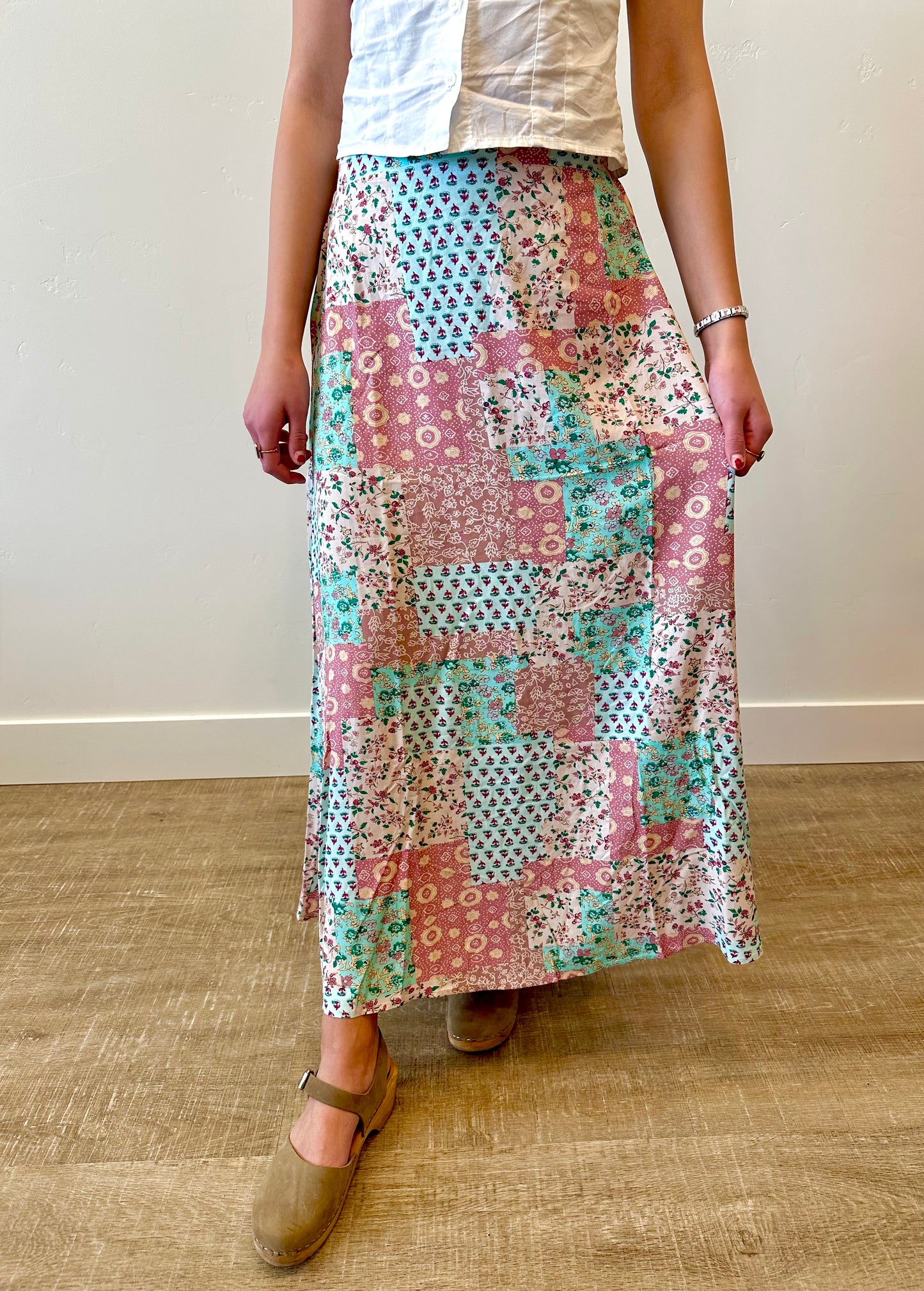 Celine Patchwork Skirt
