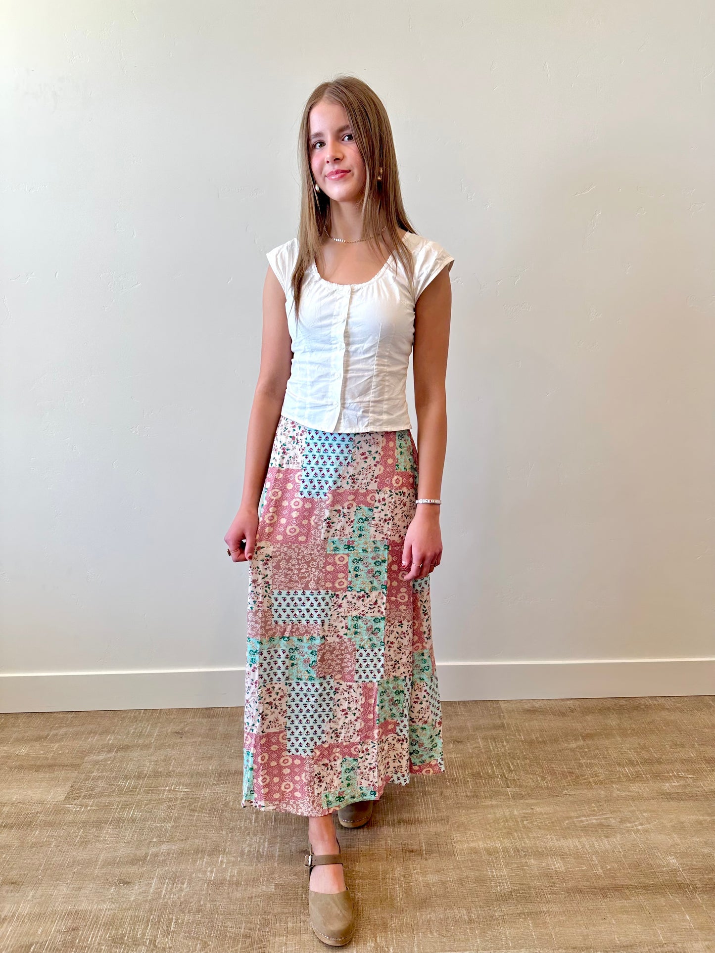 Celine Patchwork Skirt