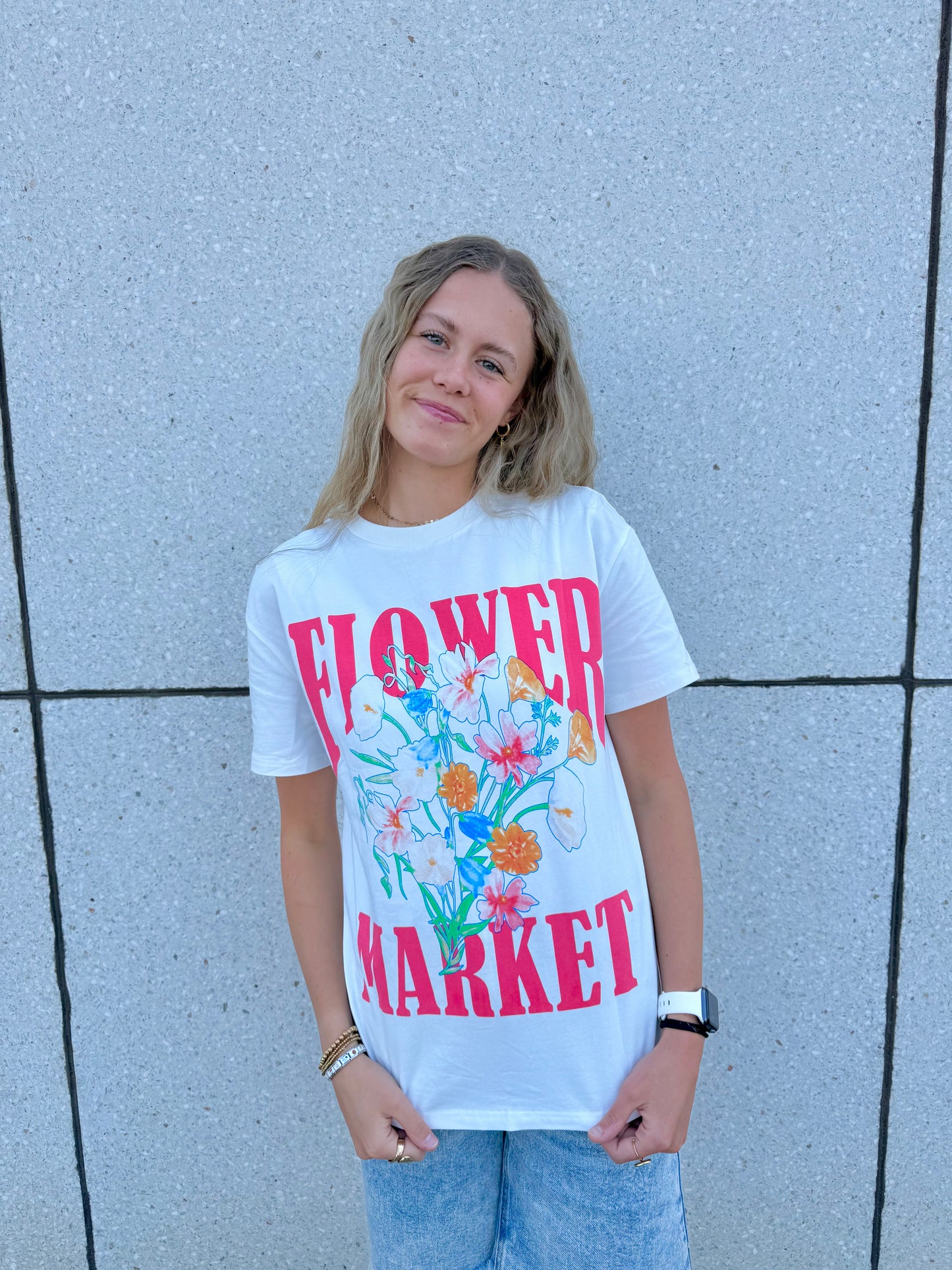 Flower Market Graphic Tee