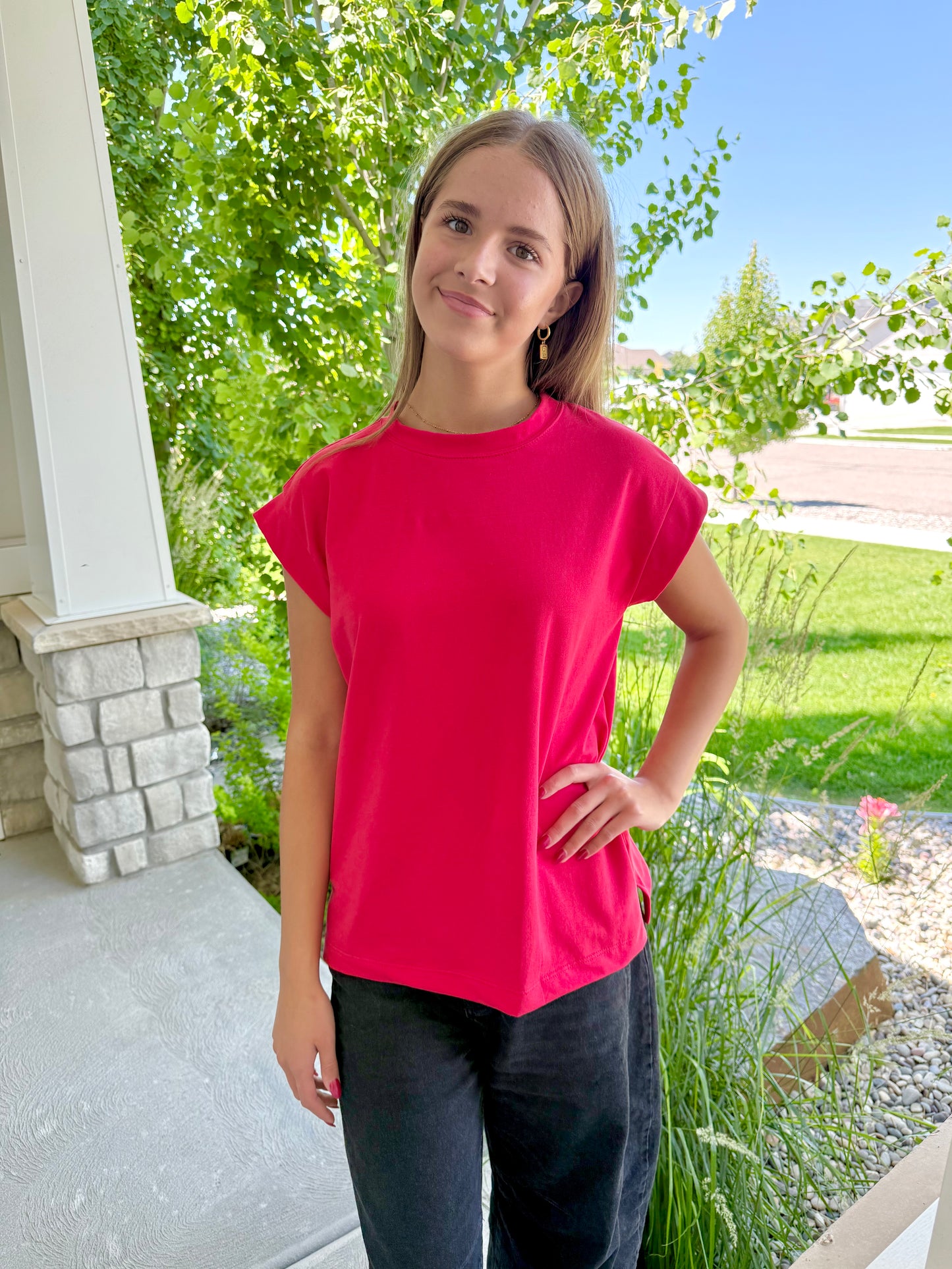 Easy Days Short Sleeve Top