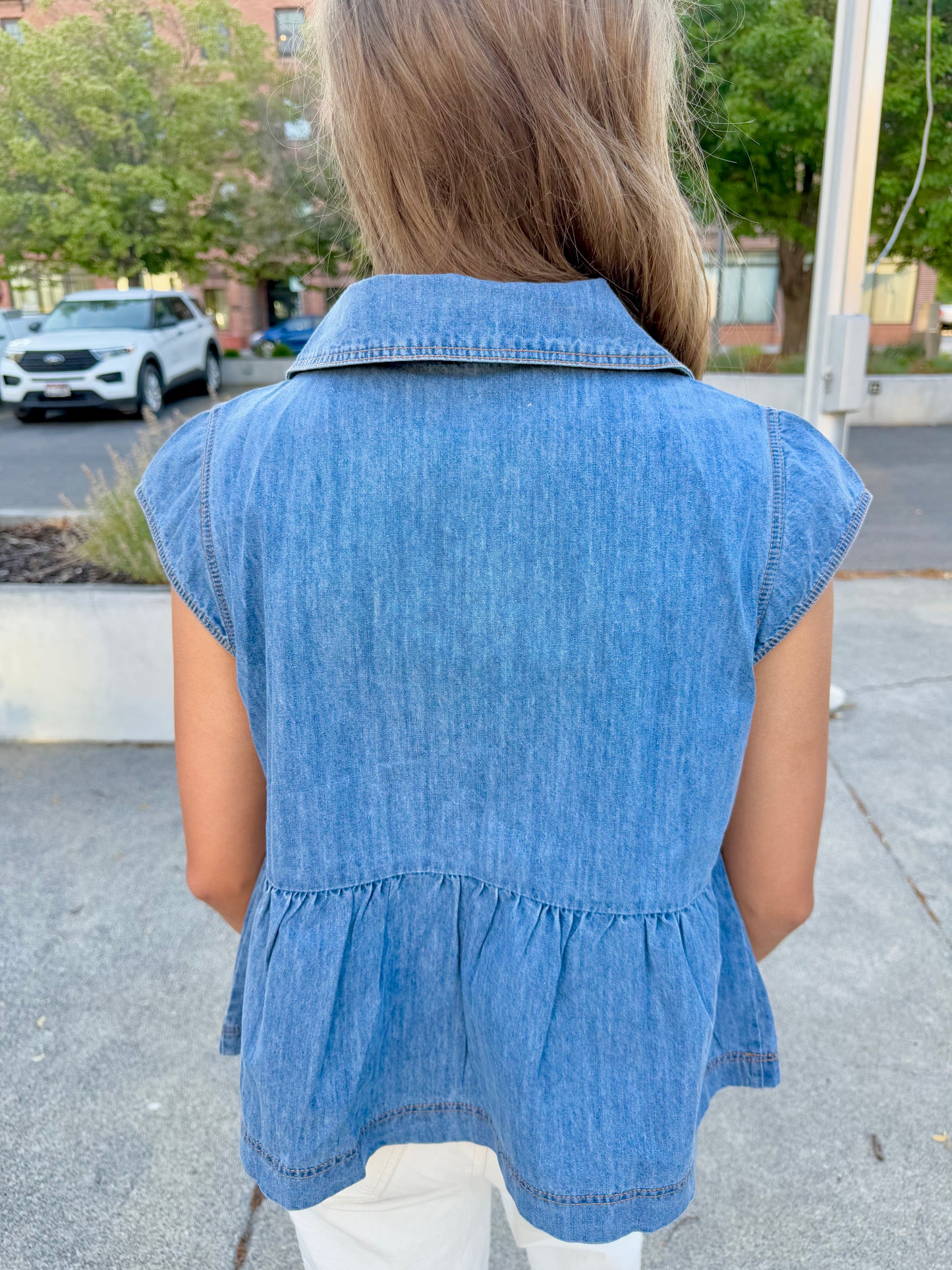Akiko Front Tie Top