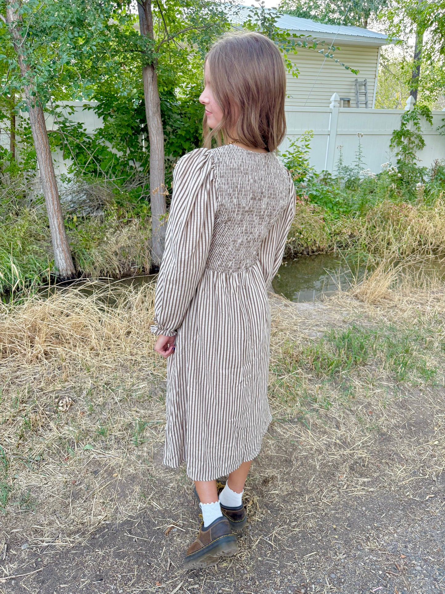 Monroe Striped Dress