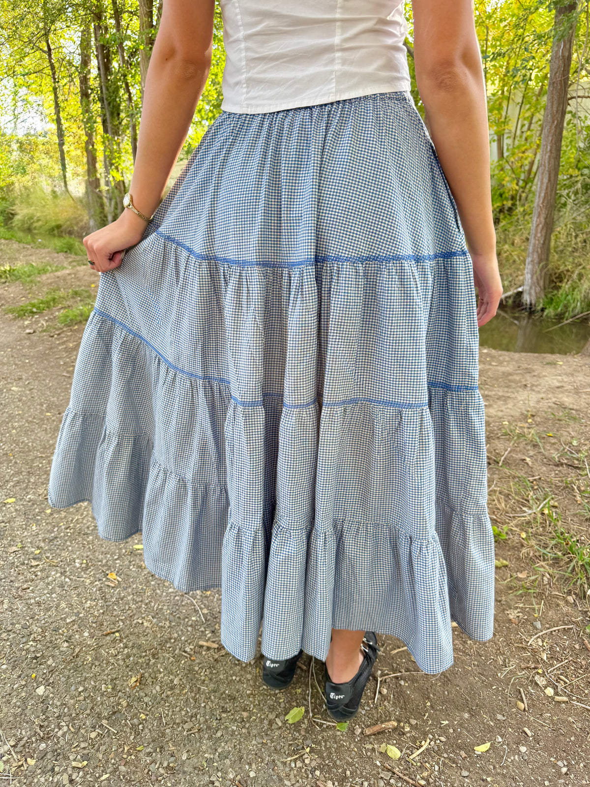 Charleston Gingham Skirt