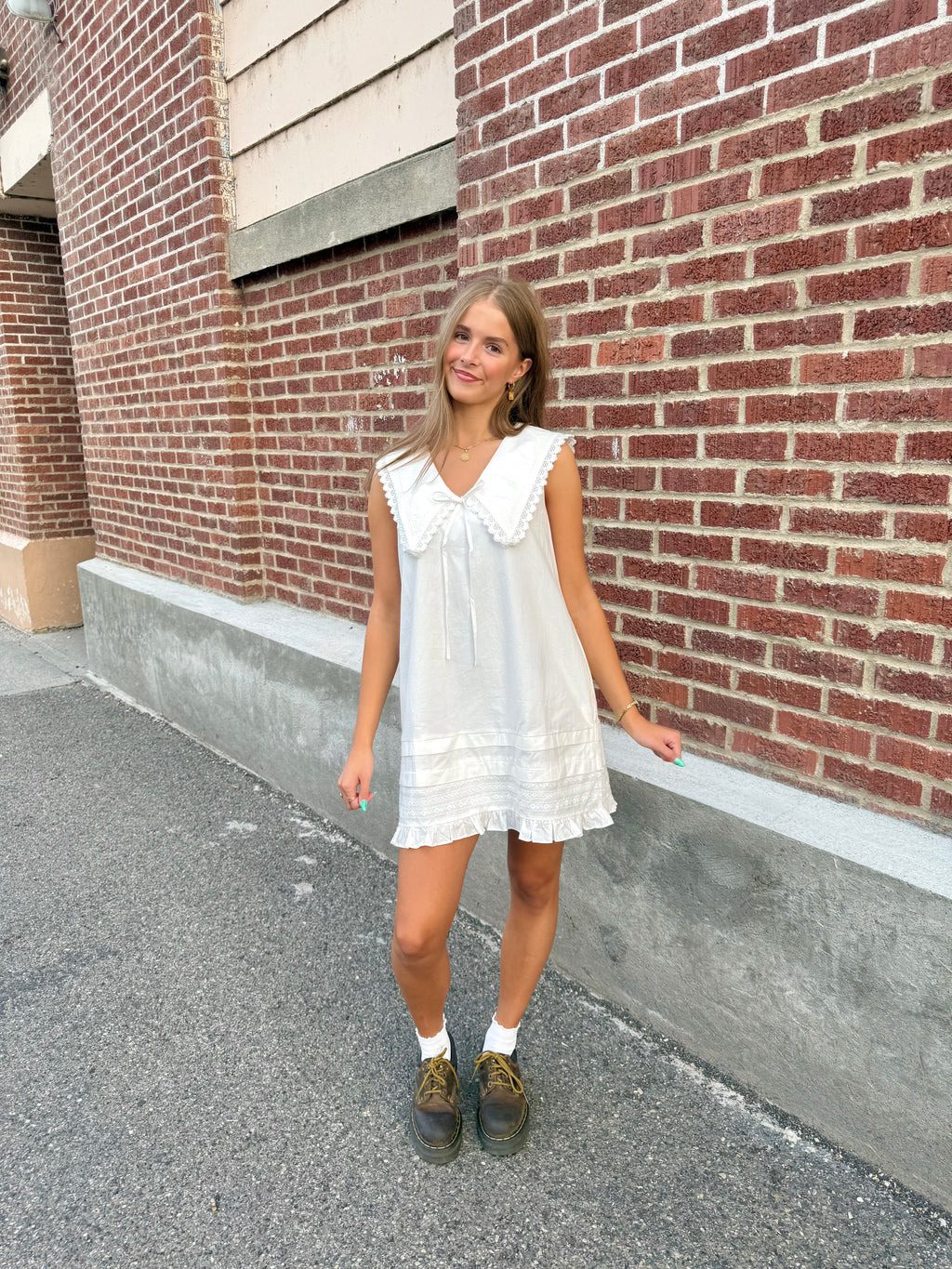 Kora White Dress