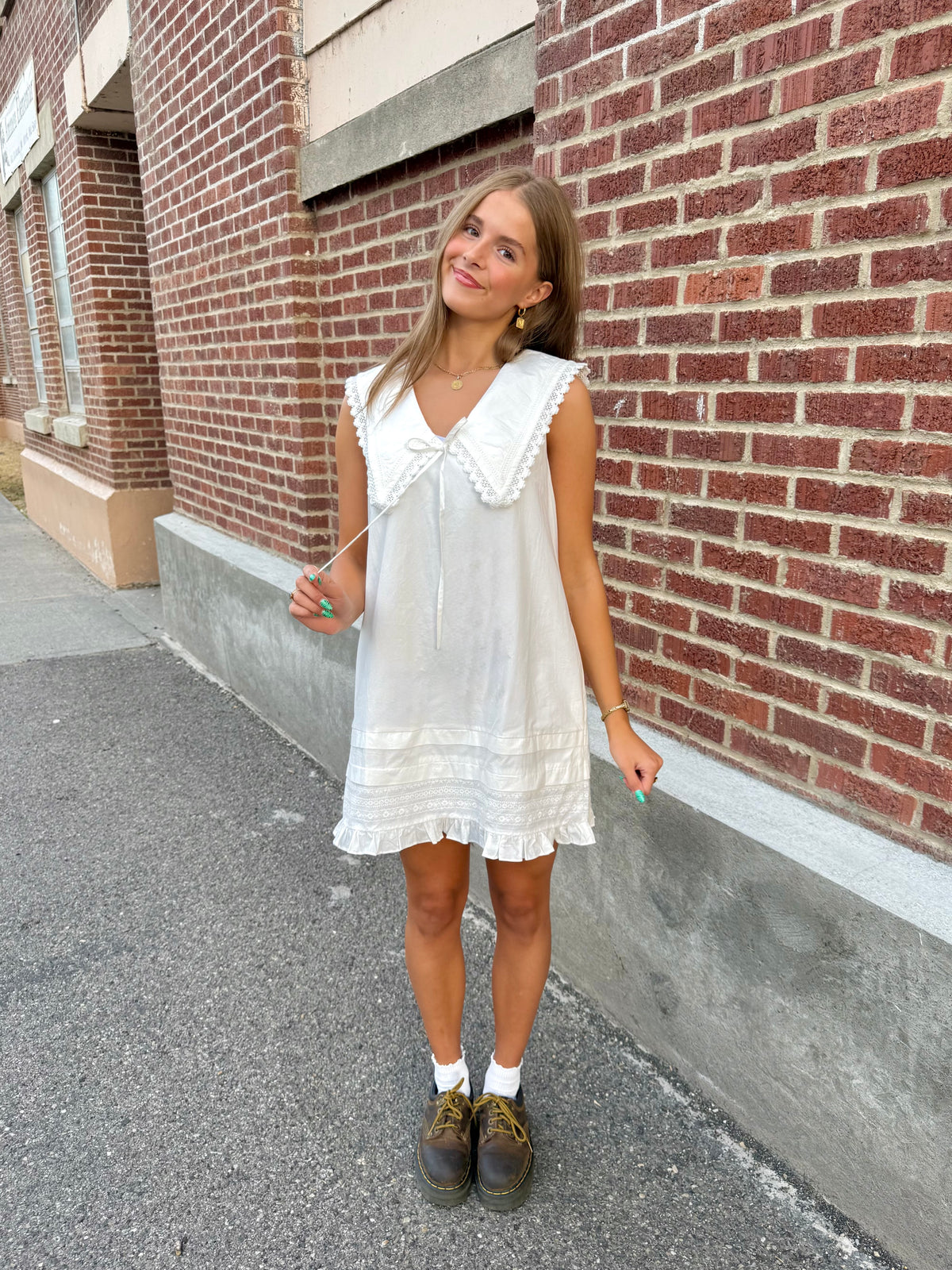 Kora White Dress