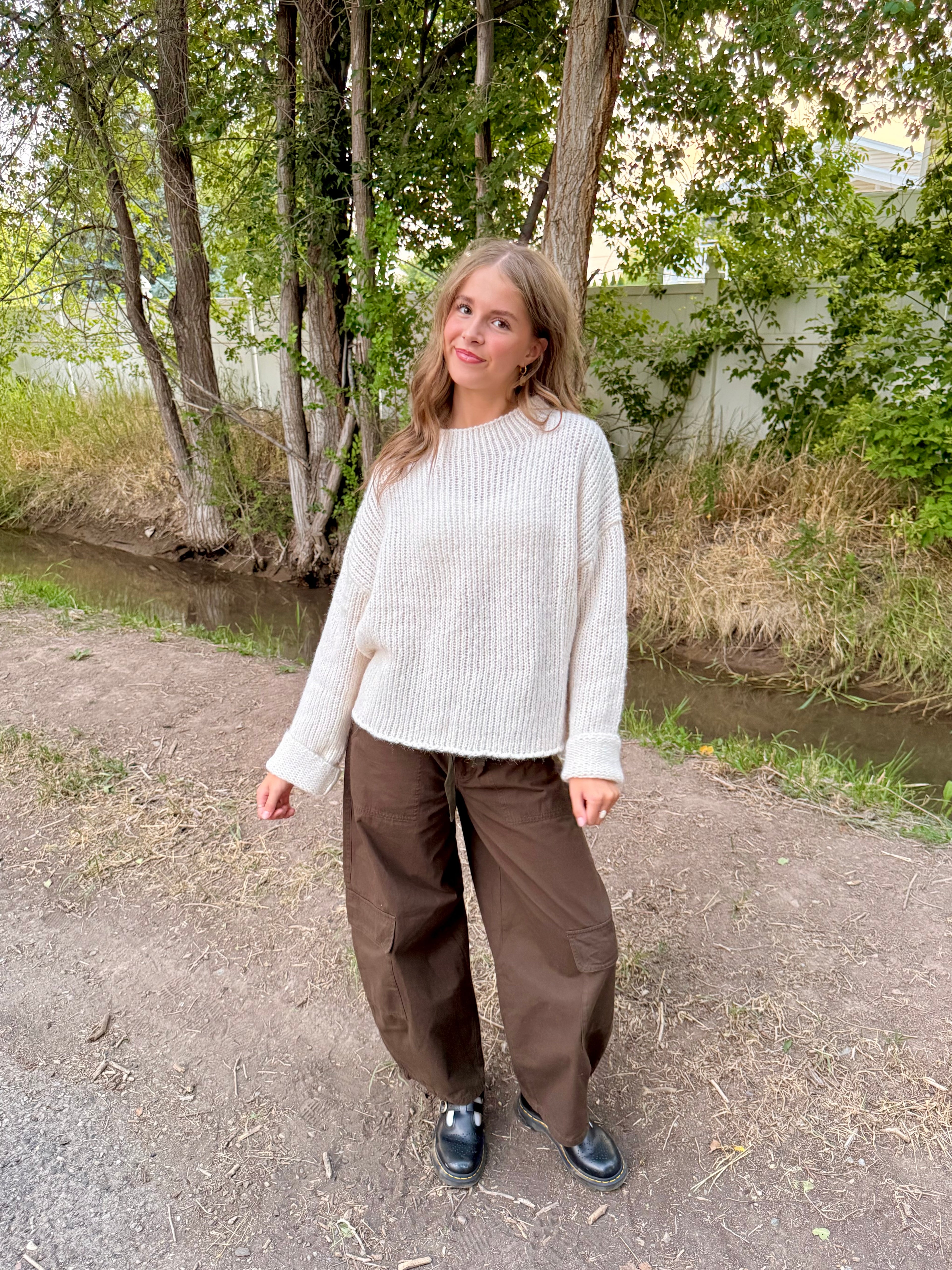 Kayda Oversized Knit Sweater