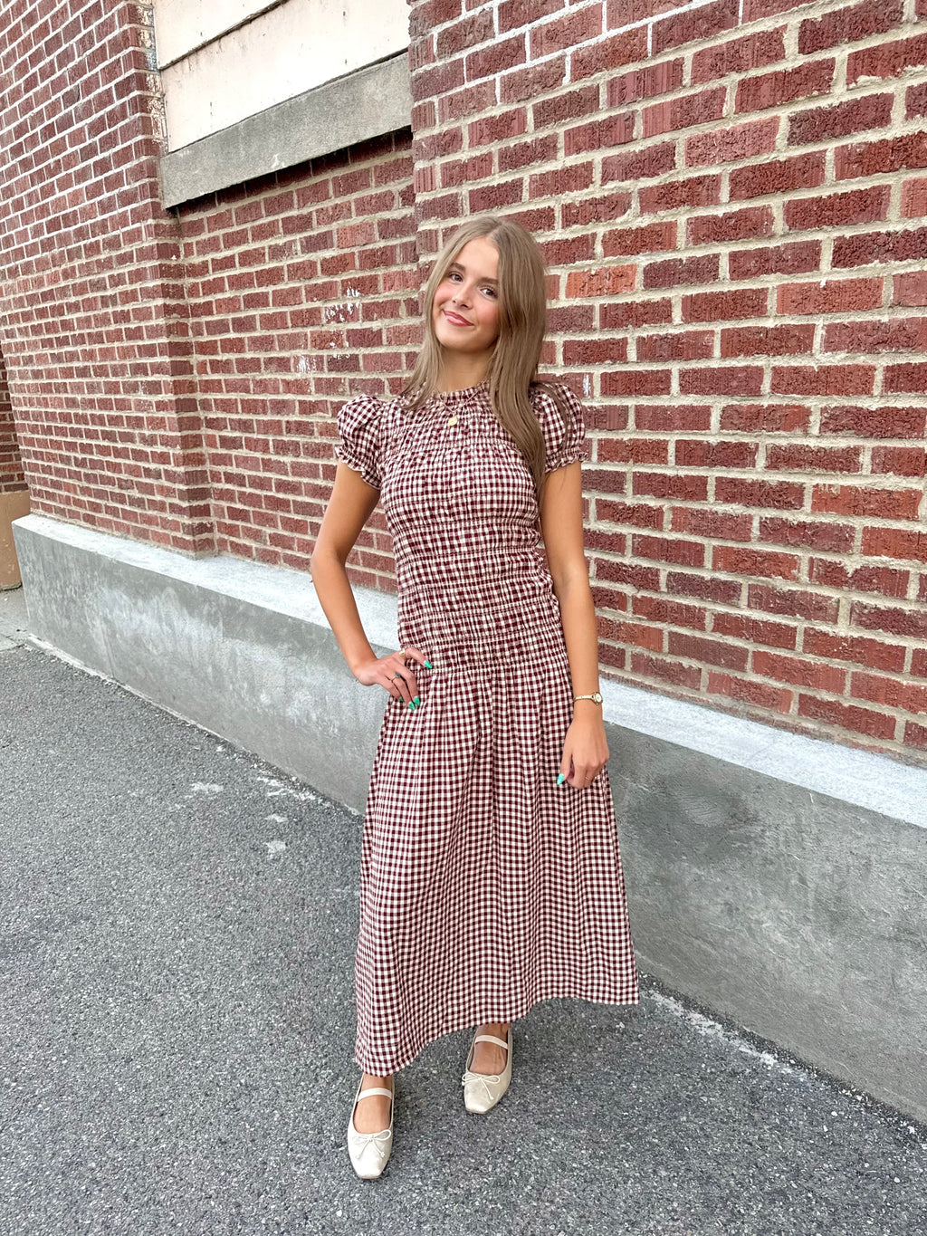 Mavis Smocked Dress