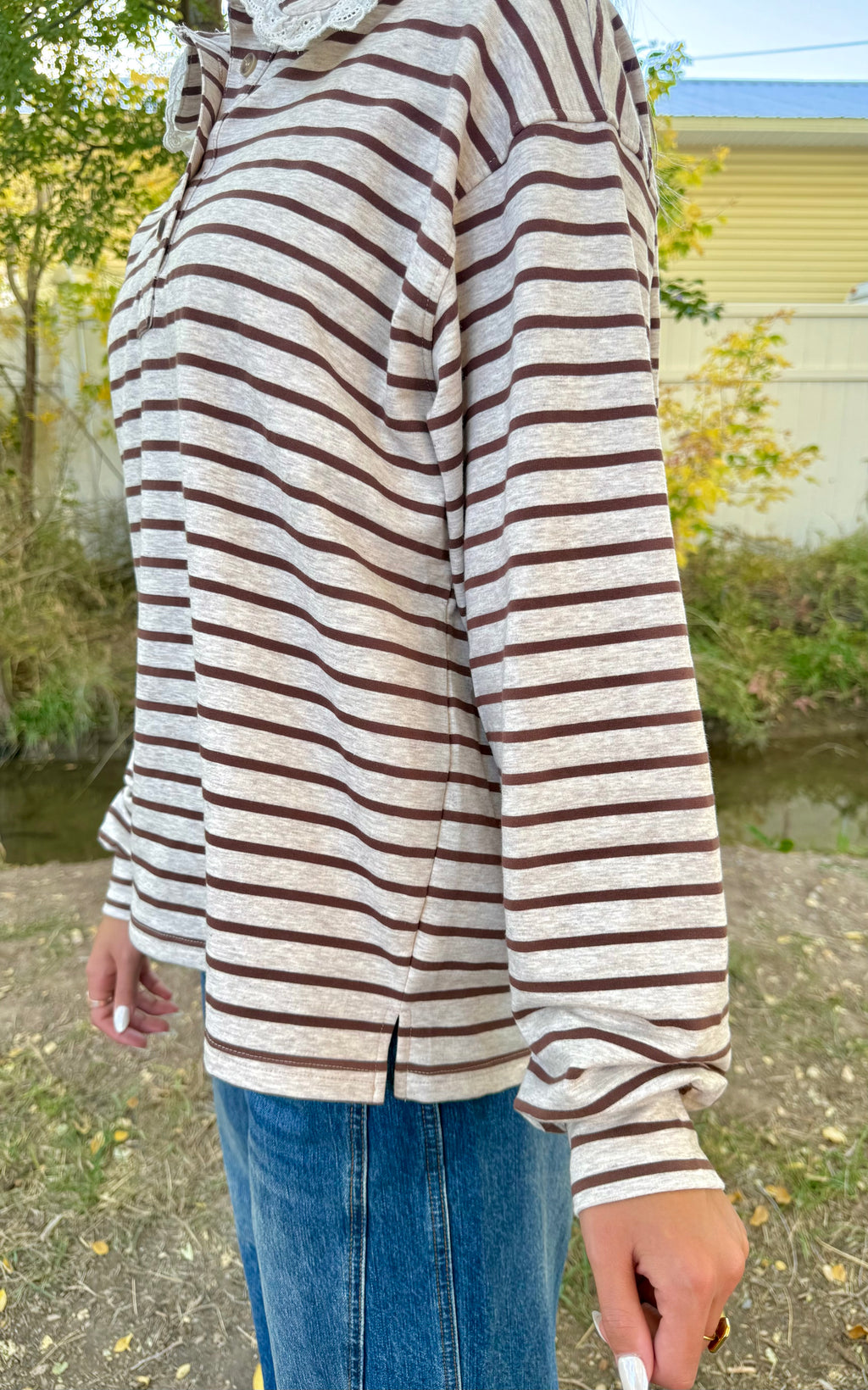 Arlette Long Sleeve Polo