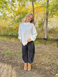 Emberly Polka Dot Crewneck