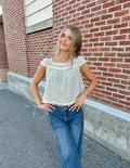 Joanie Ditsy Floral Blouse