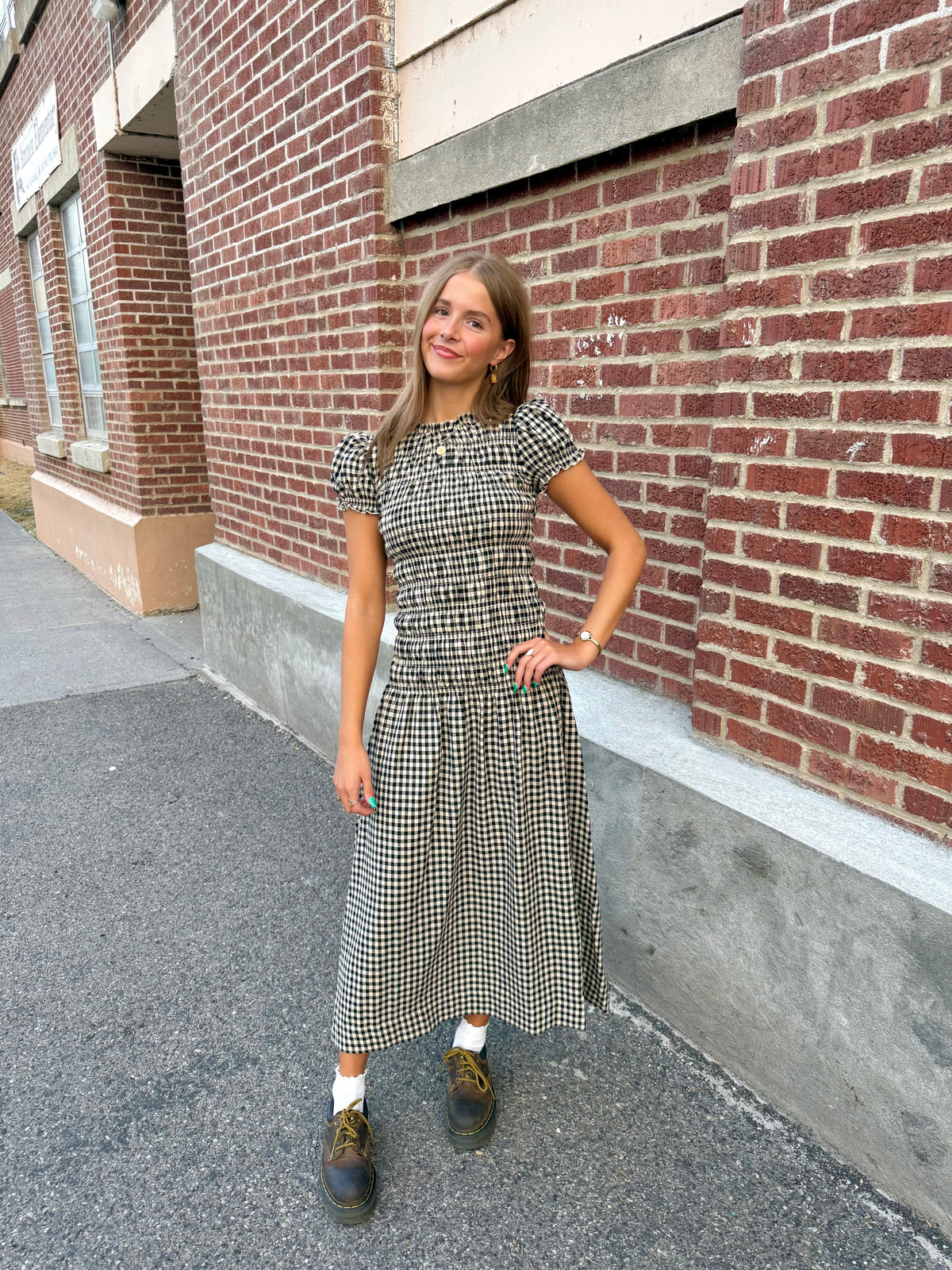 Mavis Smocked Dress