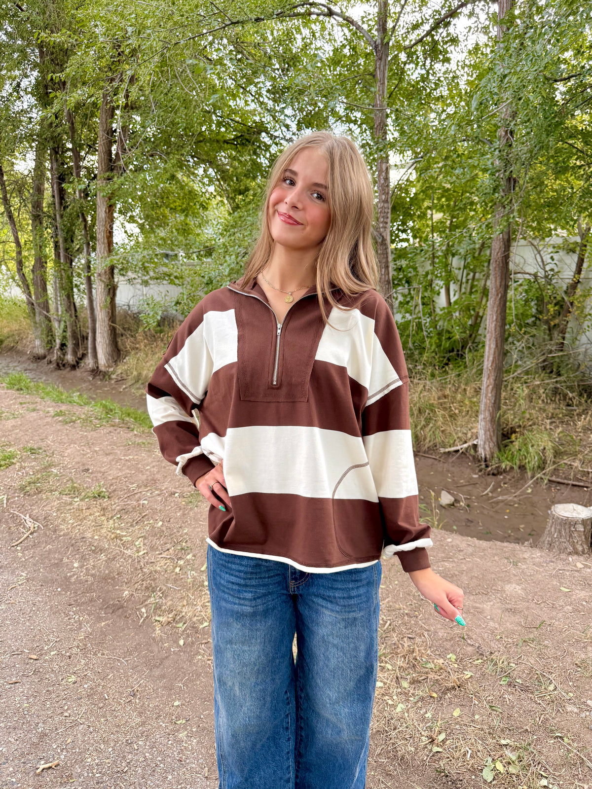 Kalani Half Zip Pullover