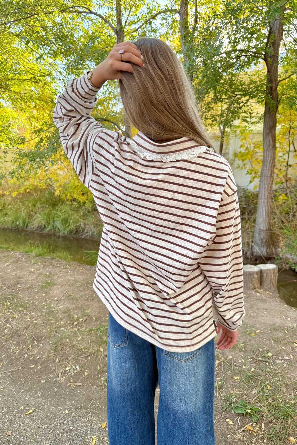 Arlette Long Sleeve Polo