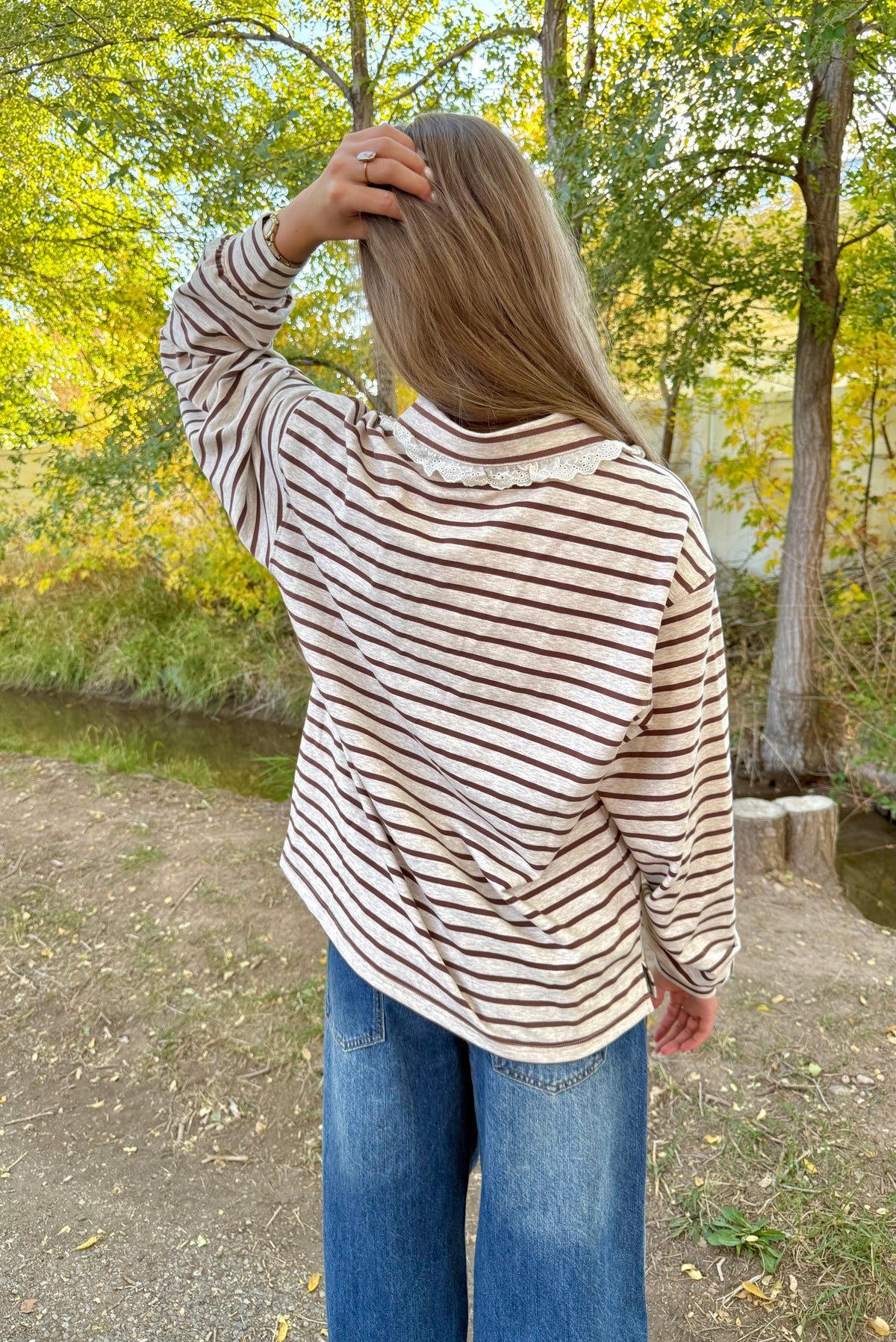 Arlette Long Sleeve Polo