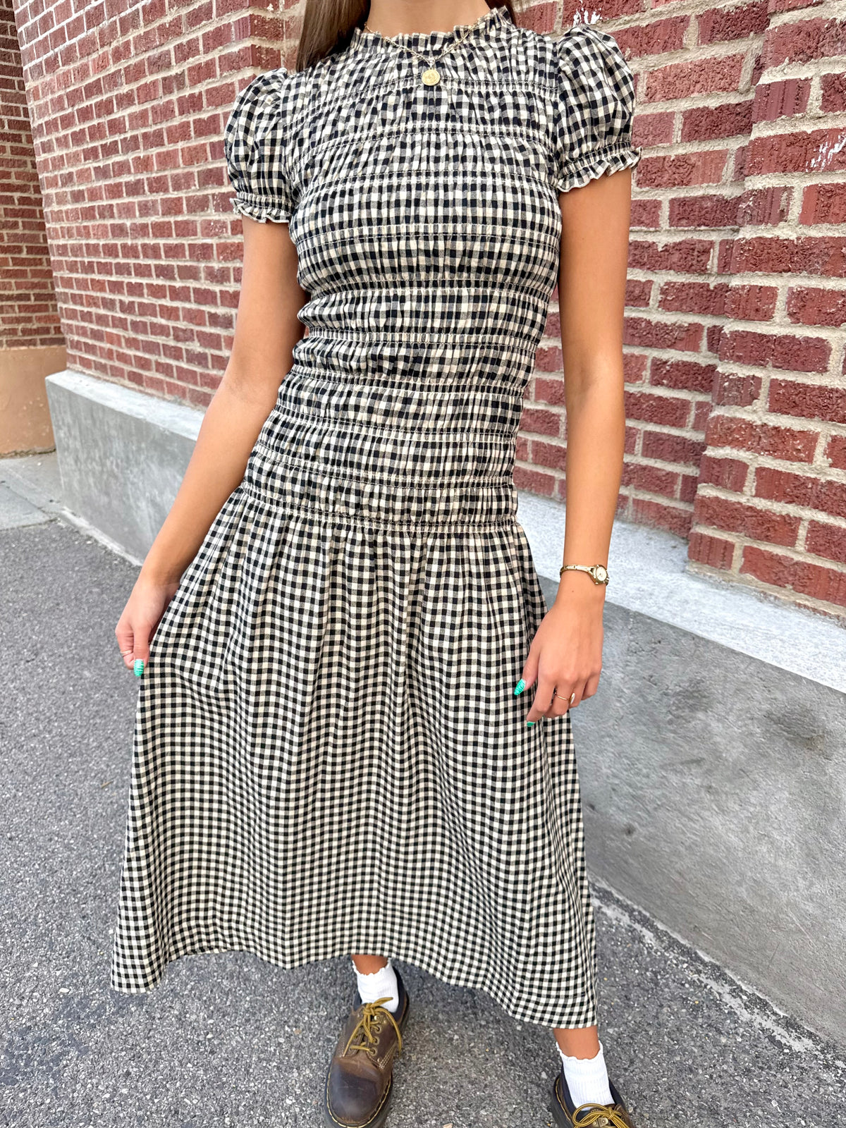 Mavis Smocked Dress