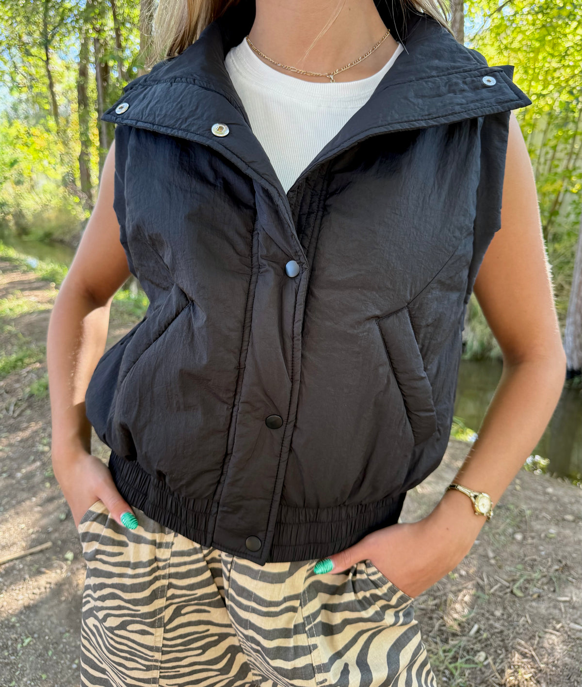 Sailee Puffer Vest
