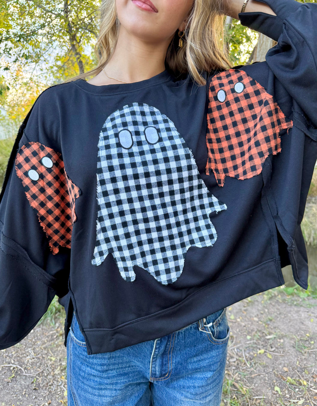 Cozy Ghost Oversized Crewneck