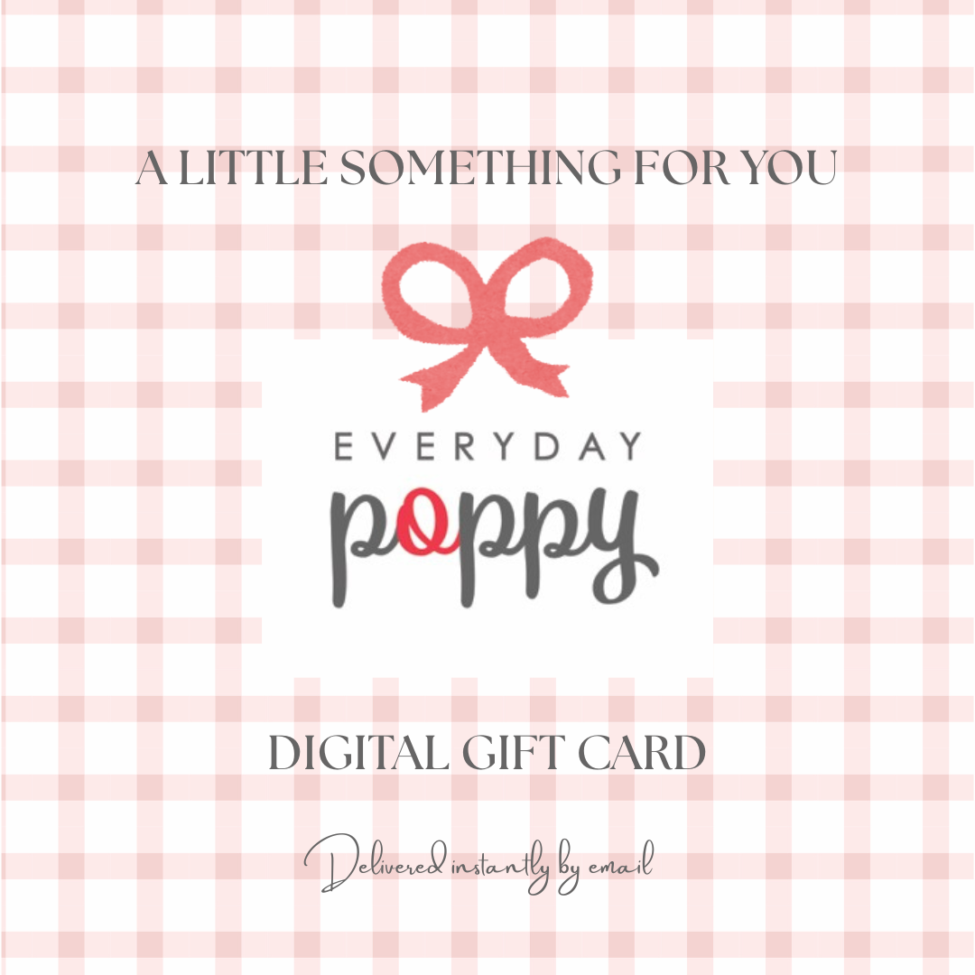 The Everyday Poppy Gift Card