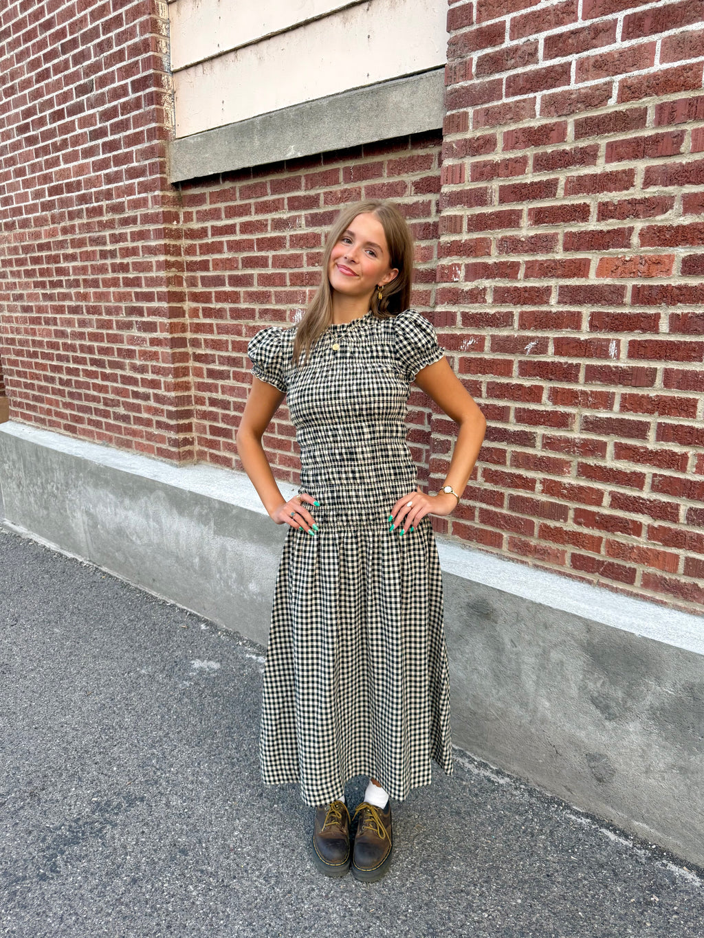 Mavis Smocked Dress