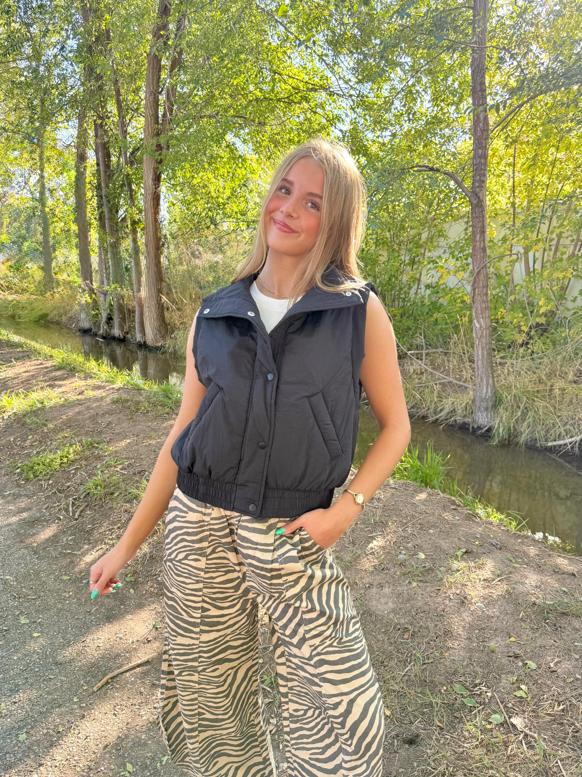 Sailee Puffer Vest