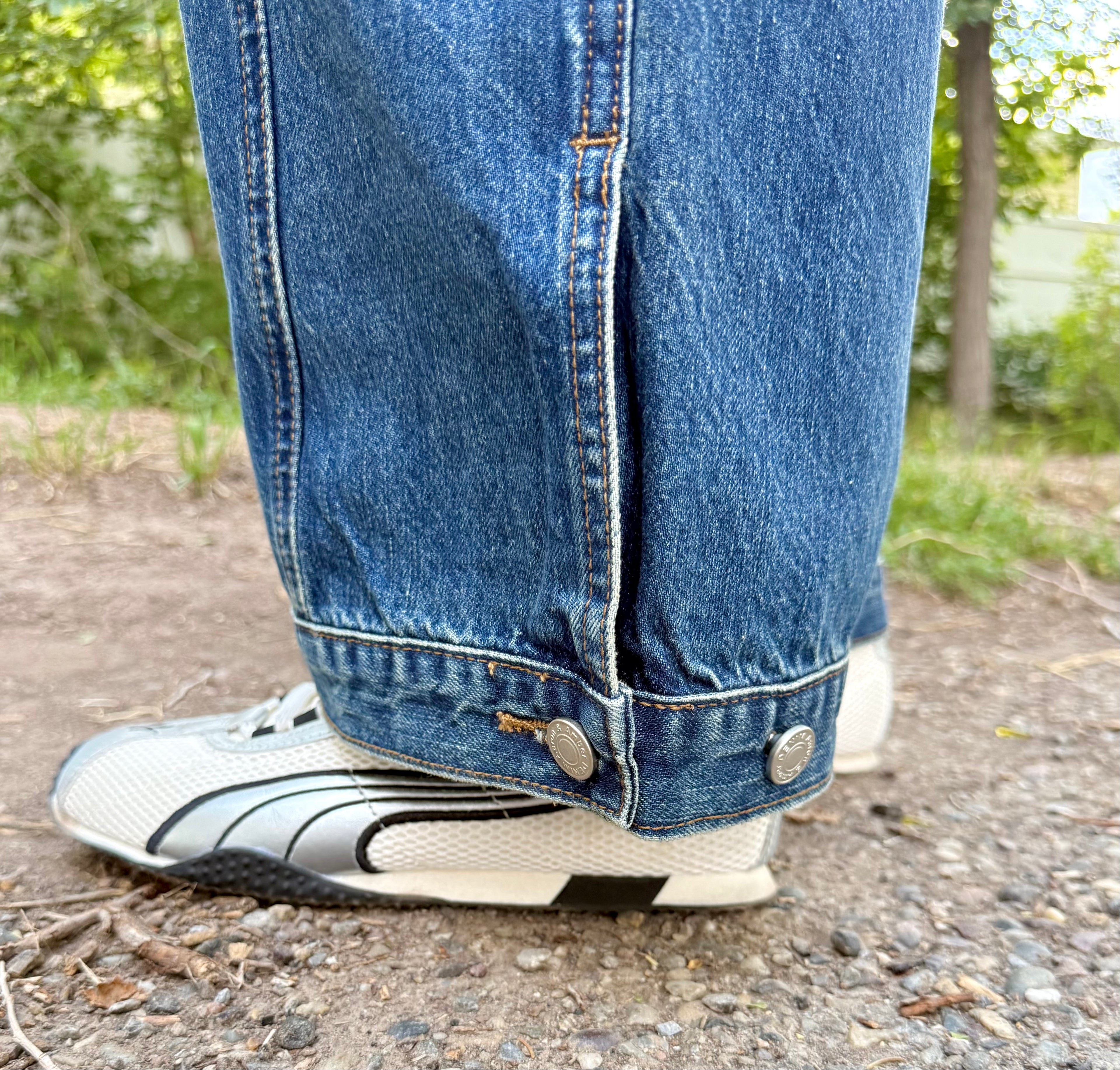 Mylo Medium Wash Baggy Jeans