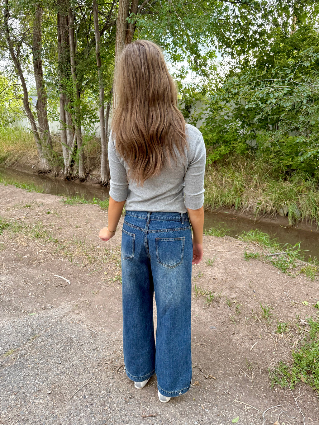Mylo Medium Wash Baggy Jeans