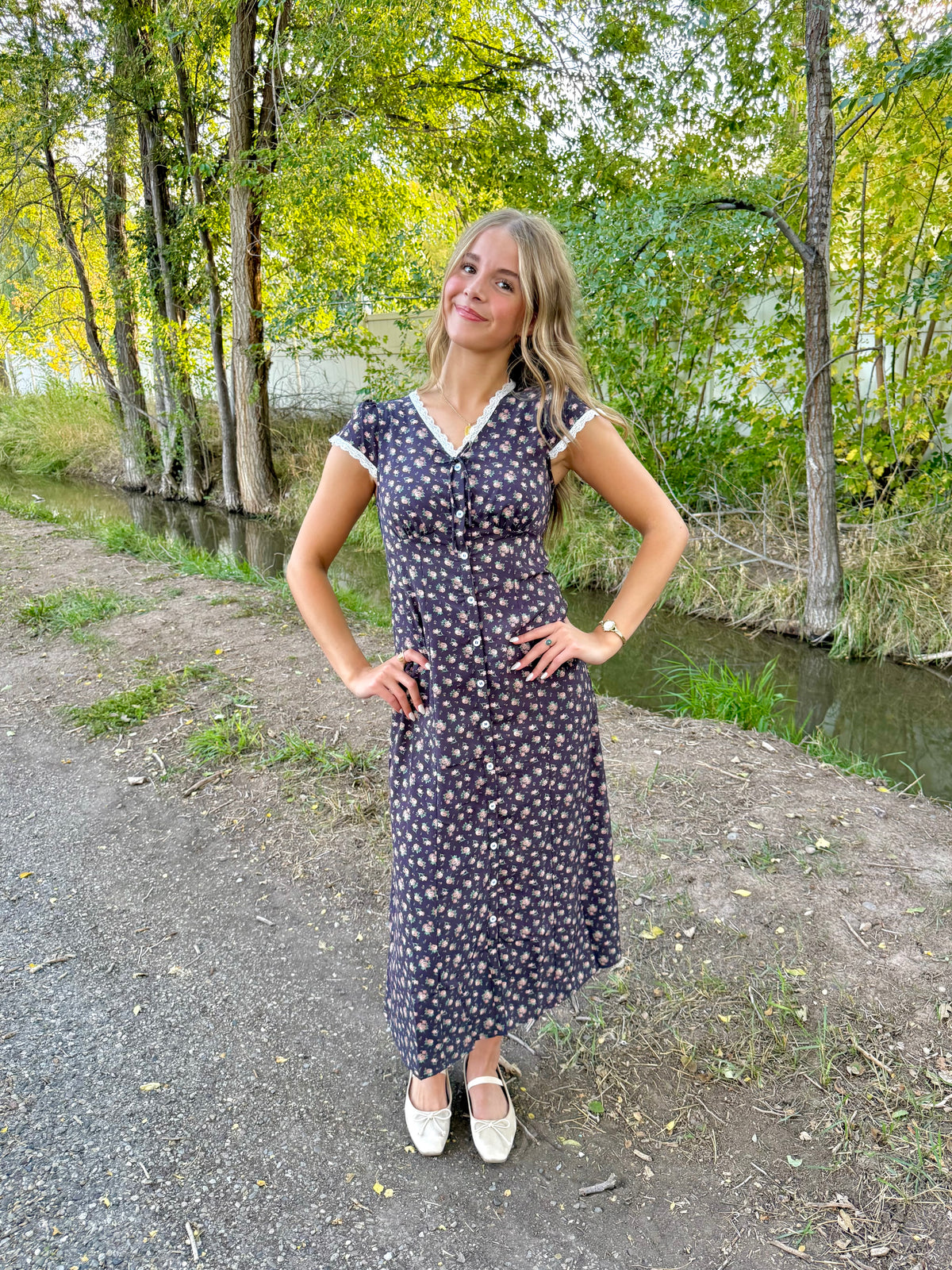 Colette Floral Dress