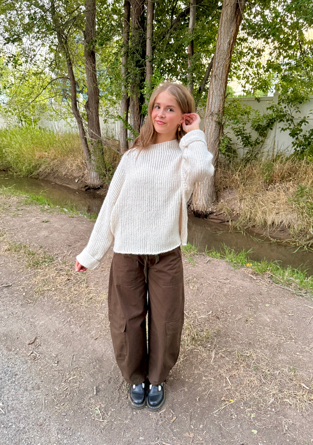 Kayda Oversized Knit Sweater