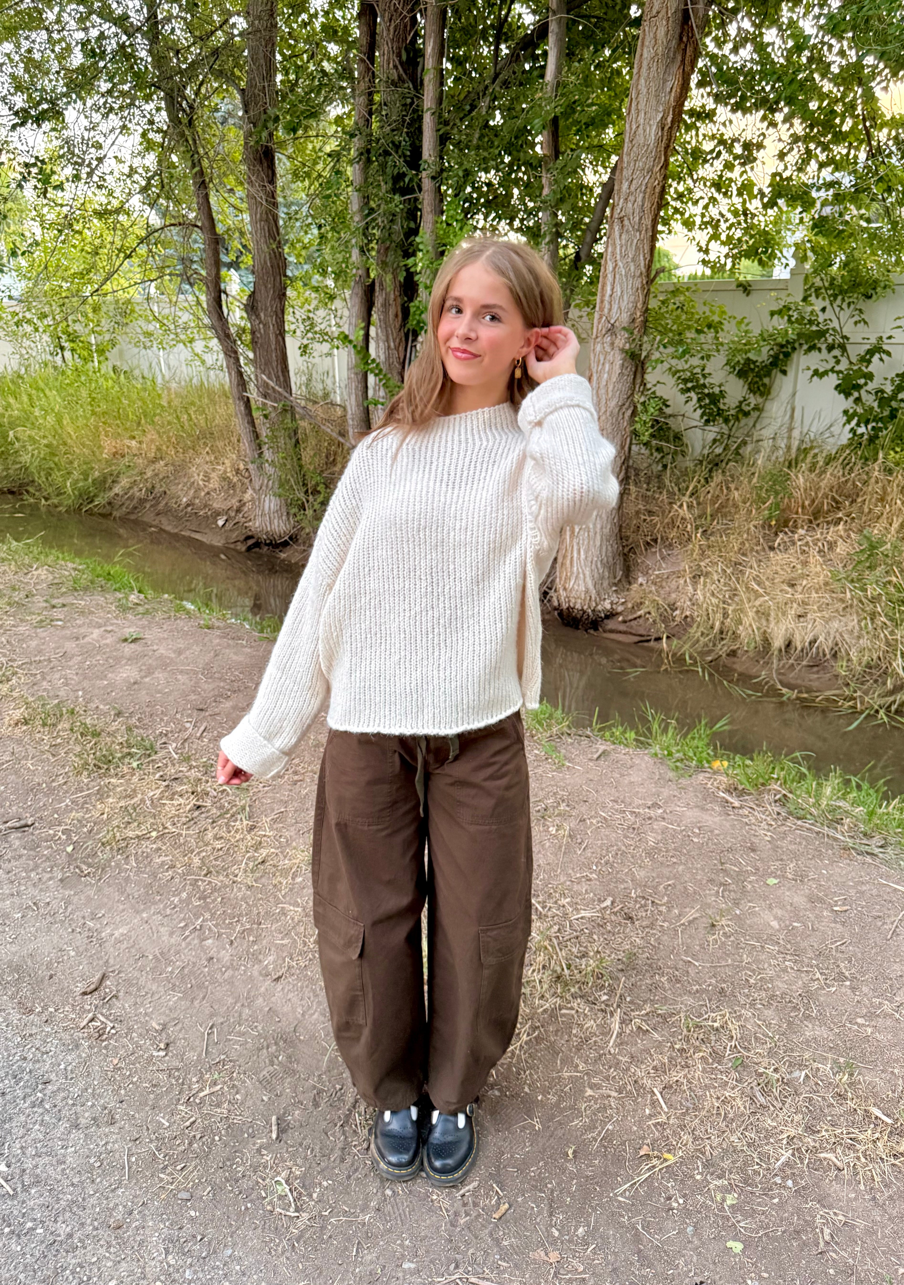 Kayda Oversized Knit Sweater