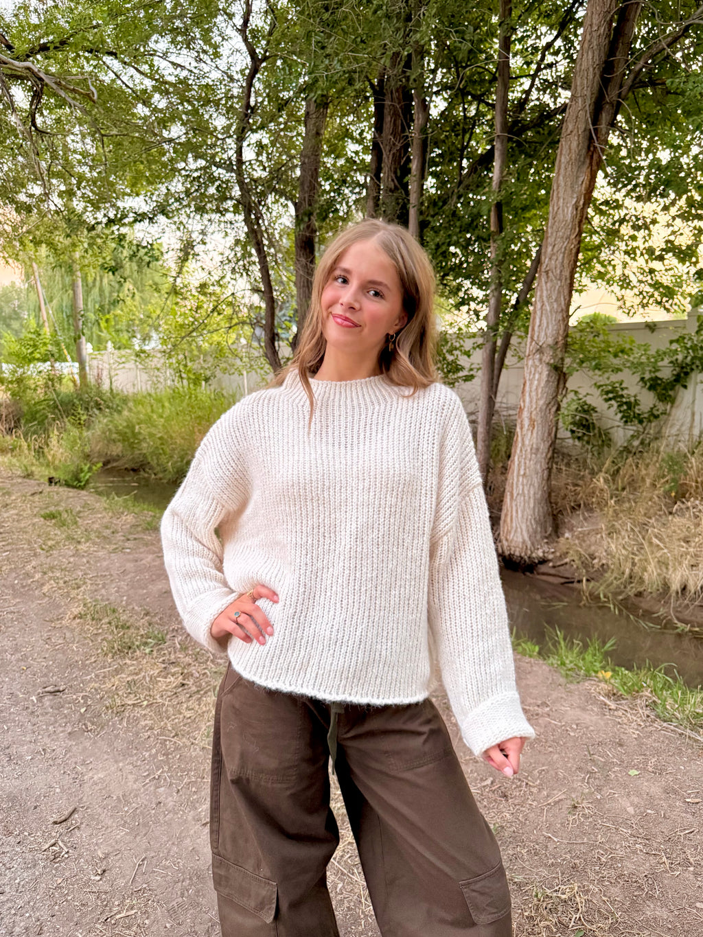 Kayda Oversized Knit Sweater