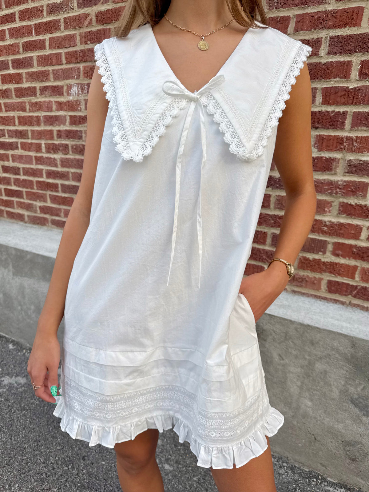 Kora White Dress