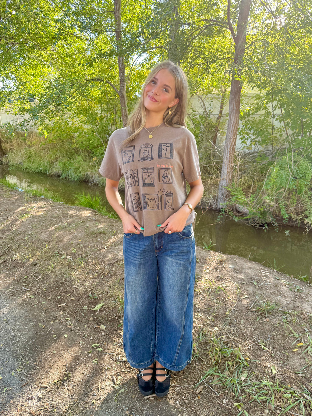Too Cozy To Haunt Graphic Tee