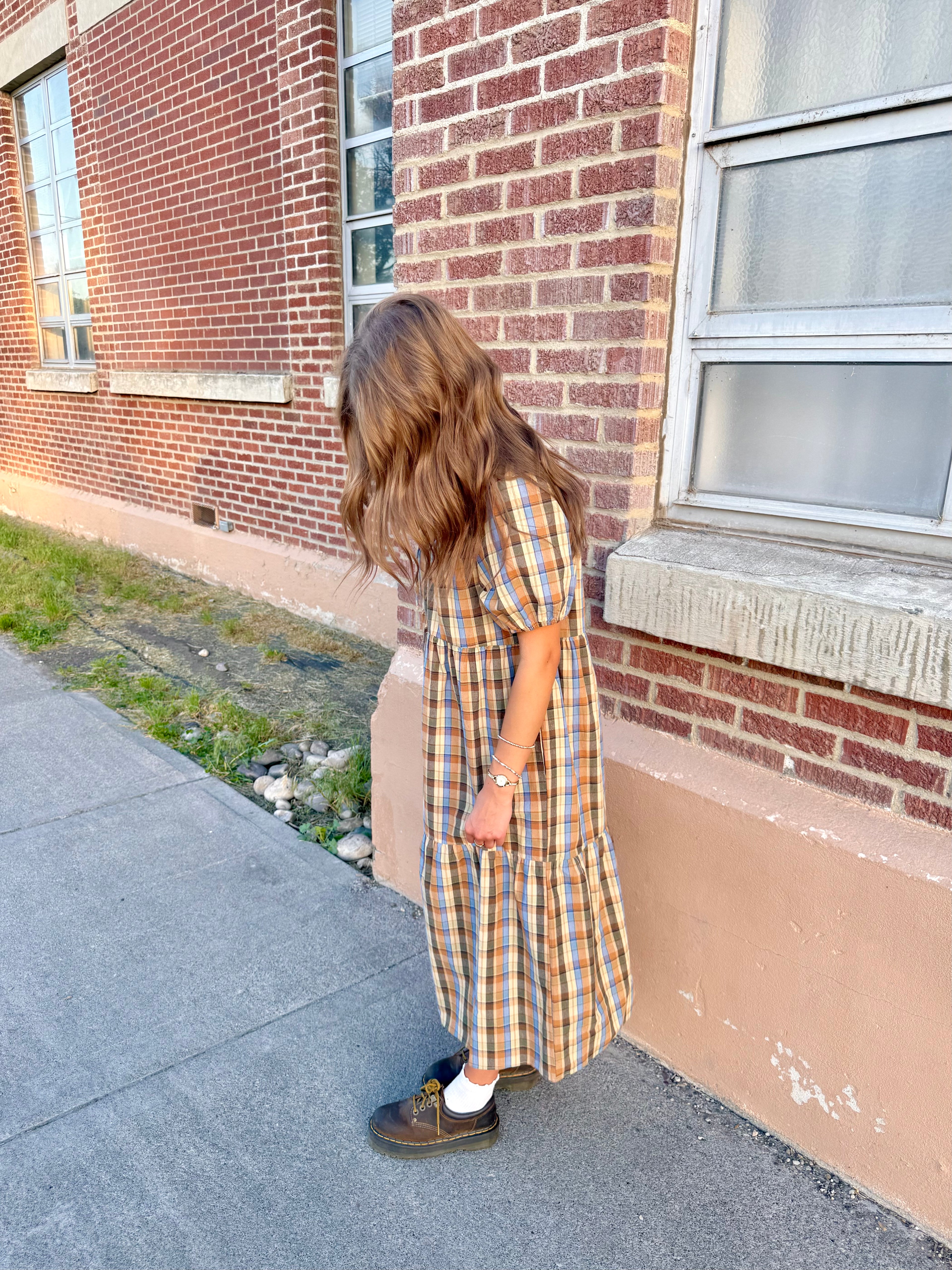 Fayetteville Plaid Dress