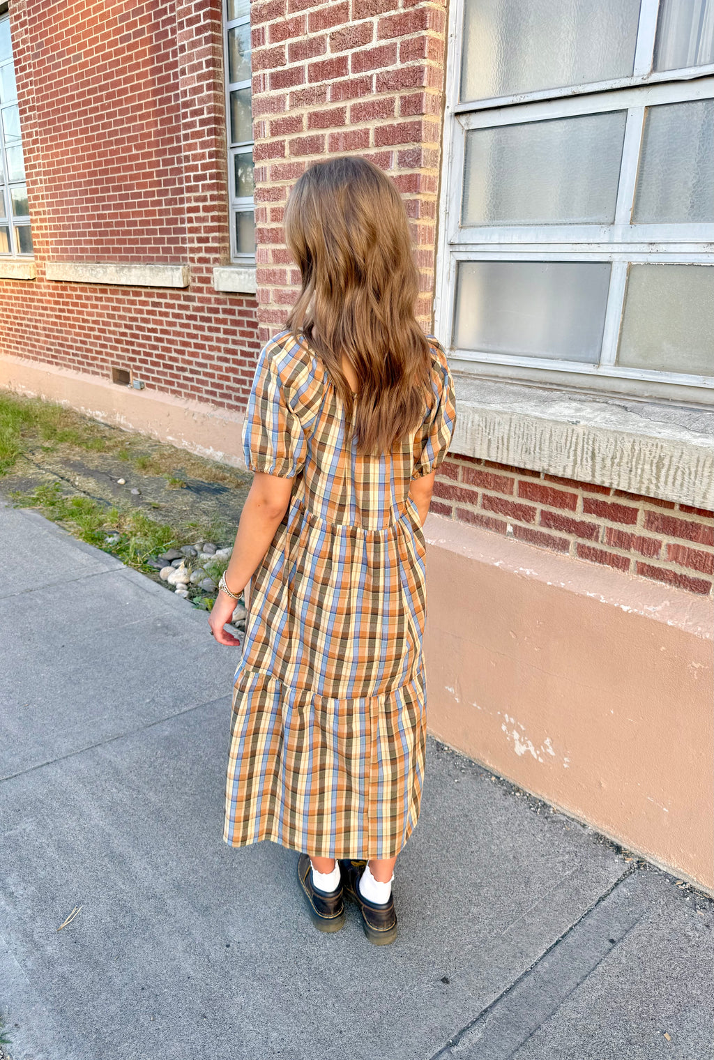 Fayetteville Plaid Dress