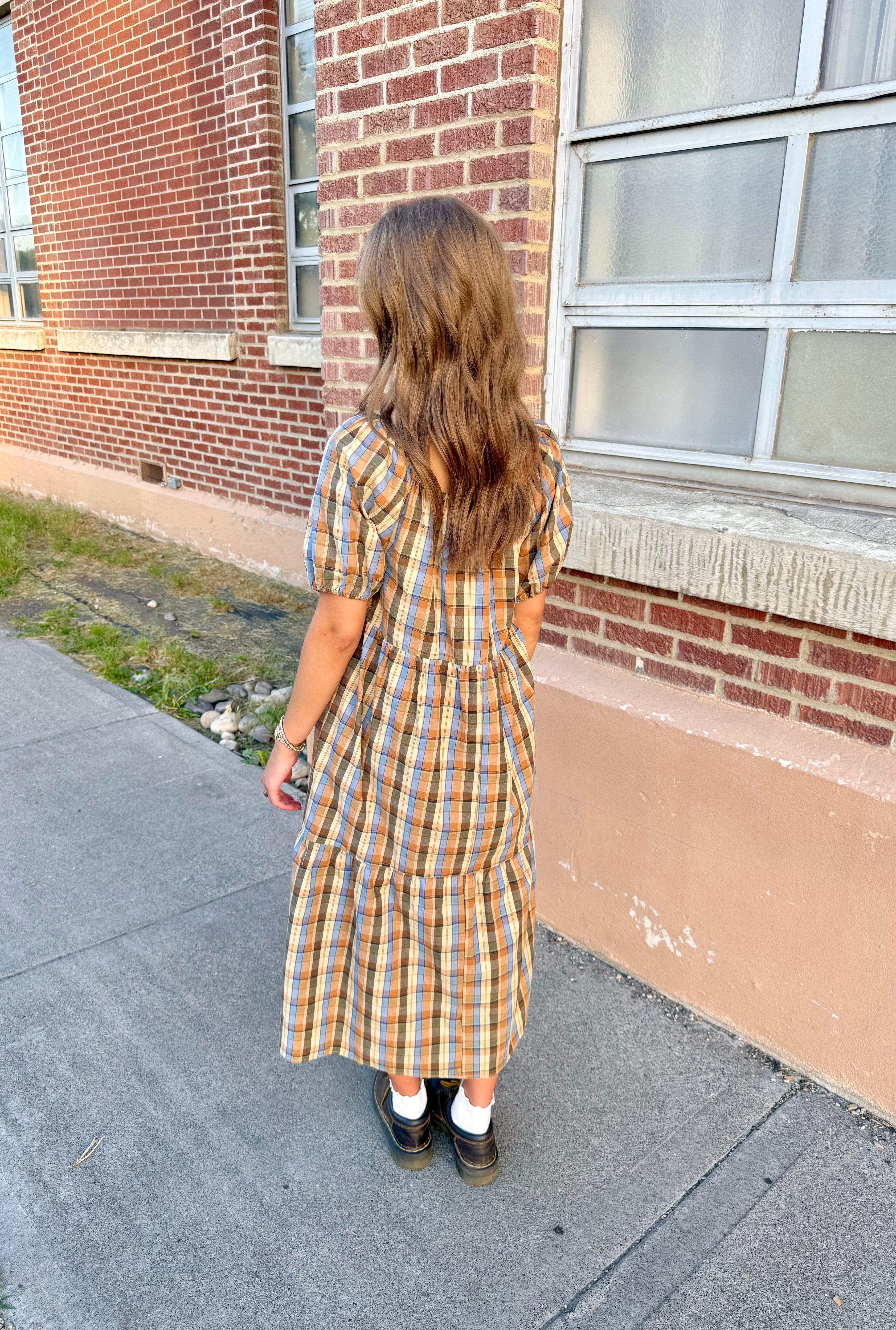 Fayetteville Plaid Dress