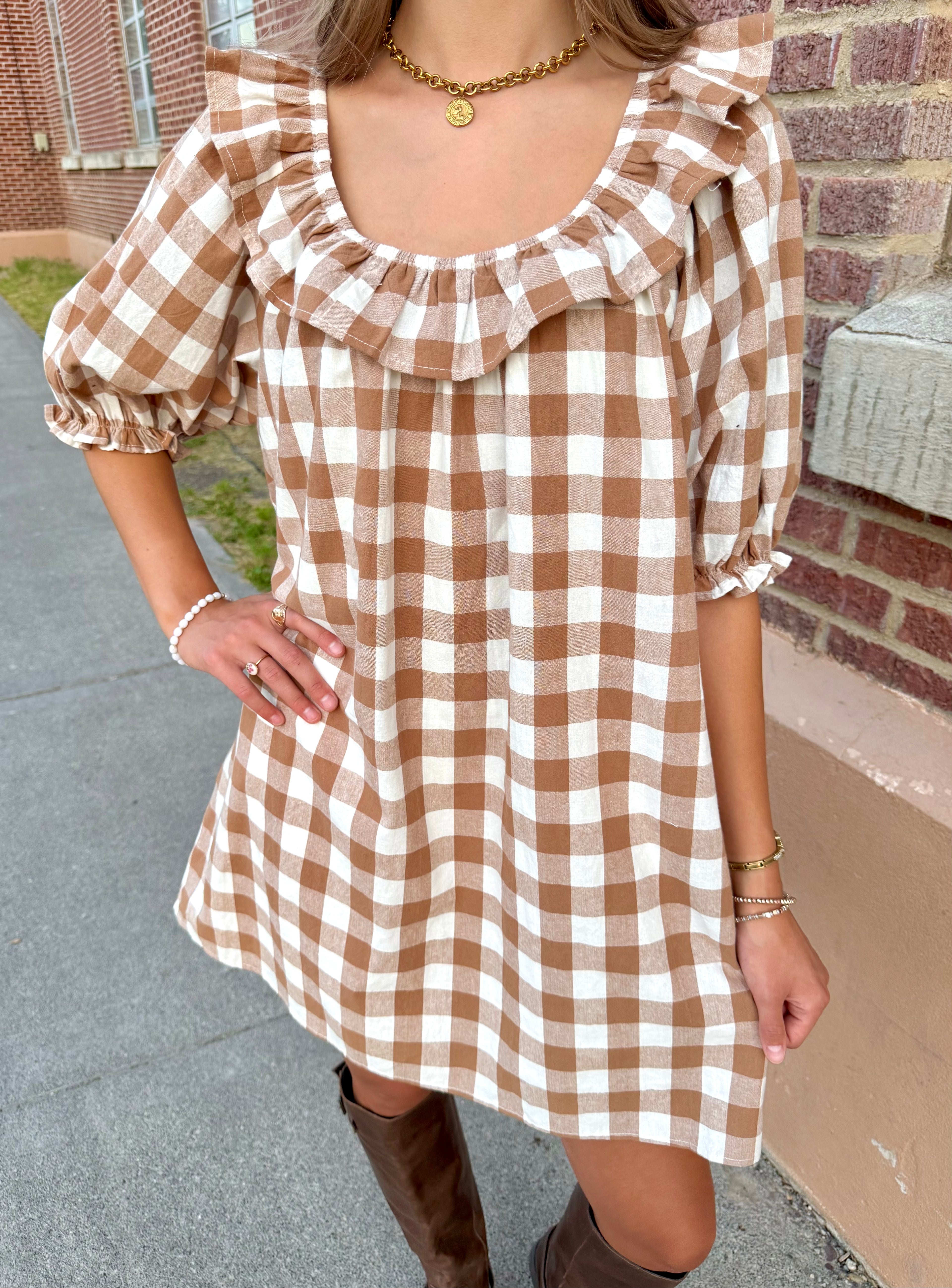 Rogers Gingham Dress